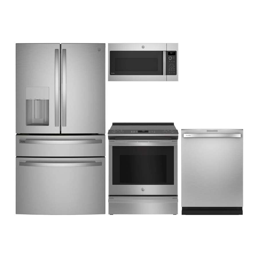 PFE28KMKES by GE Appliances - GE Profile™ Series ENERGY STAR® 27.7 Cu. Ft.  French-Door Refrigerator with Hands-Free AutoFill