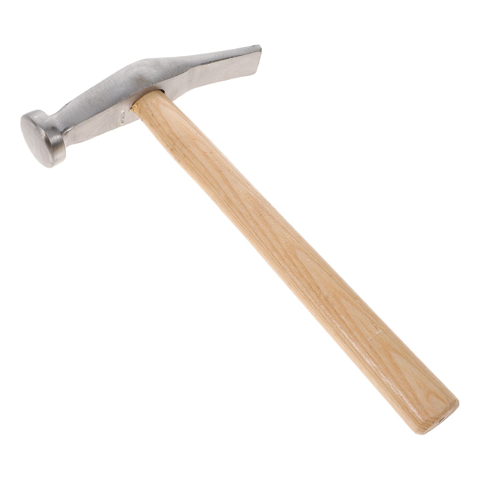 KIWDZFU Shoemaking Hammer with Wooden Handle Rustproof Steel Lightweight Tool for DIY Shoe Repair and Craft Projects Nine Point Four Four Inches #LKI0821A738