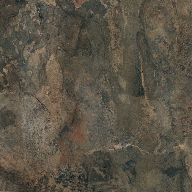 Achim Nexus Dark Slate Marble 12 In X, Dark Brown Slate Floor Tiles