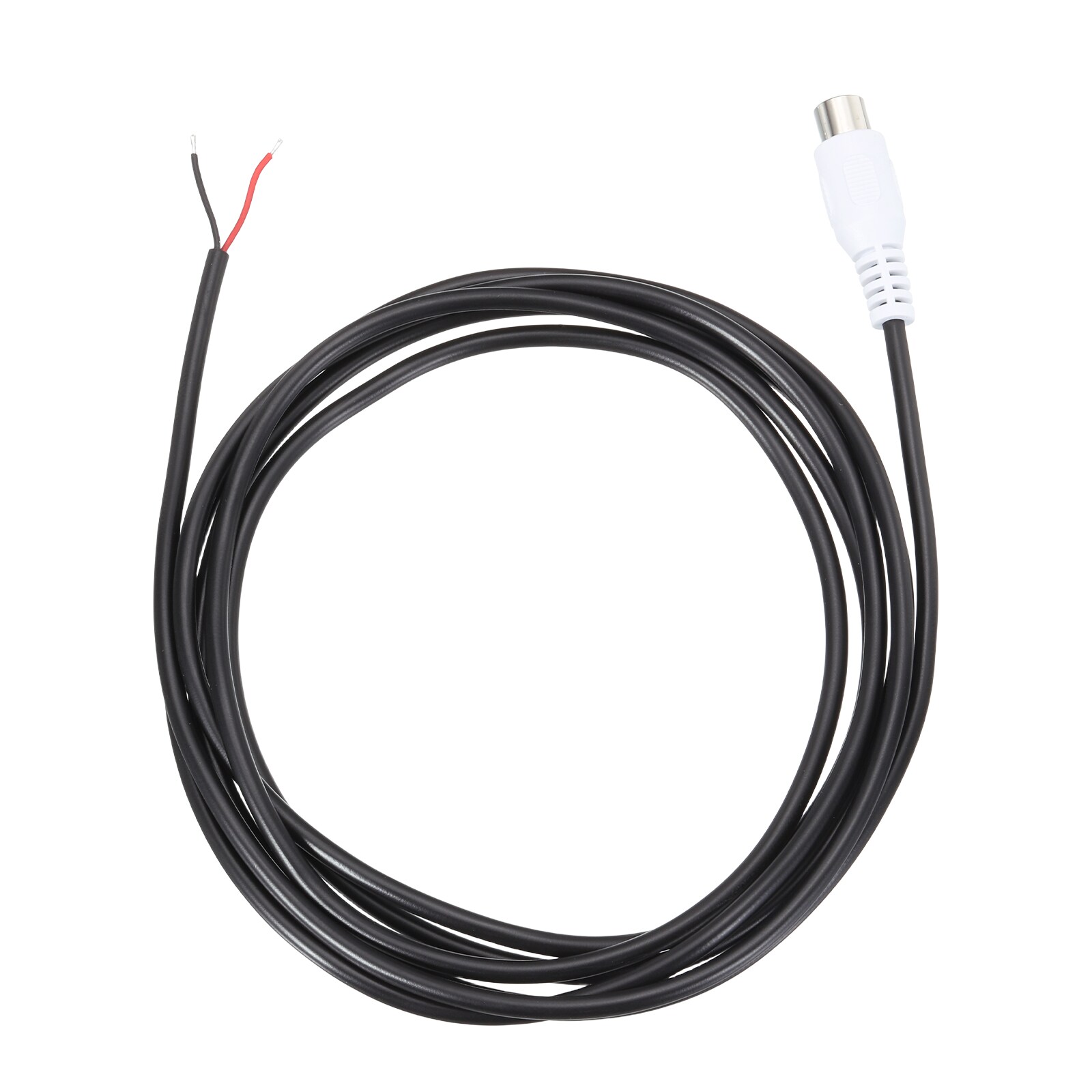 Unique Bargains 6.6FT RCA to Bare Wire Speaker Cable 22AWG Replacement White RCA Female Plug to Open End Pigtail Audio Cable Connector Adapter for Amplifier Home Audio Speakers #S26080700UX5082