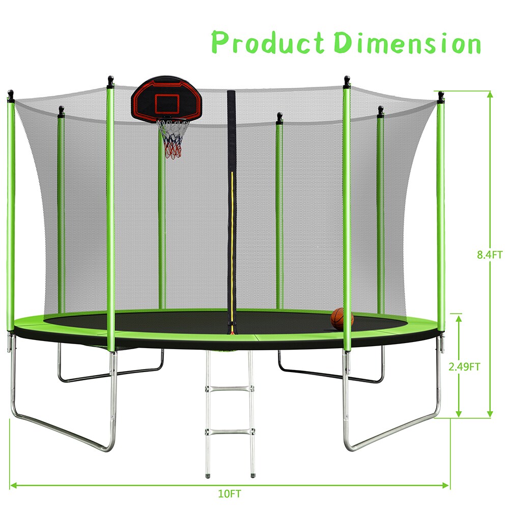 Tp cheap trampoline 10ft