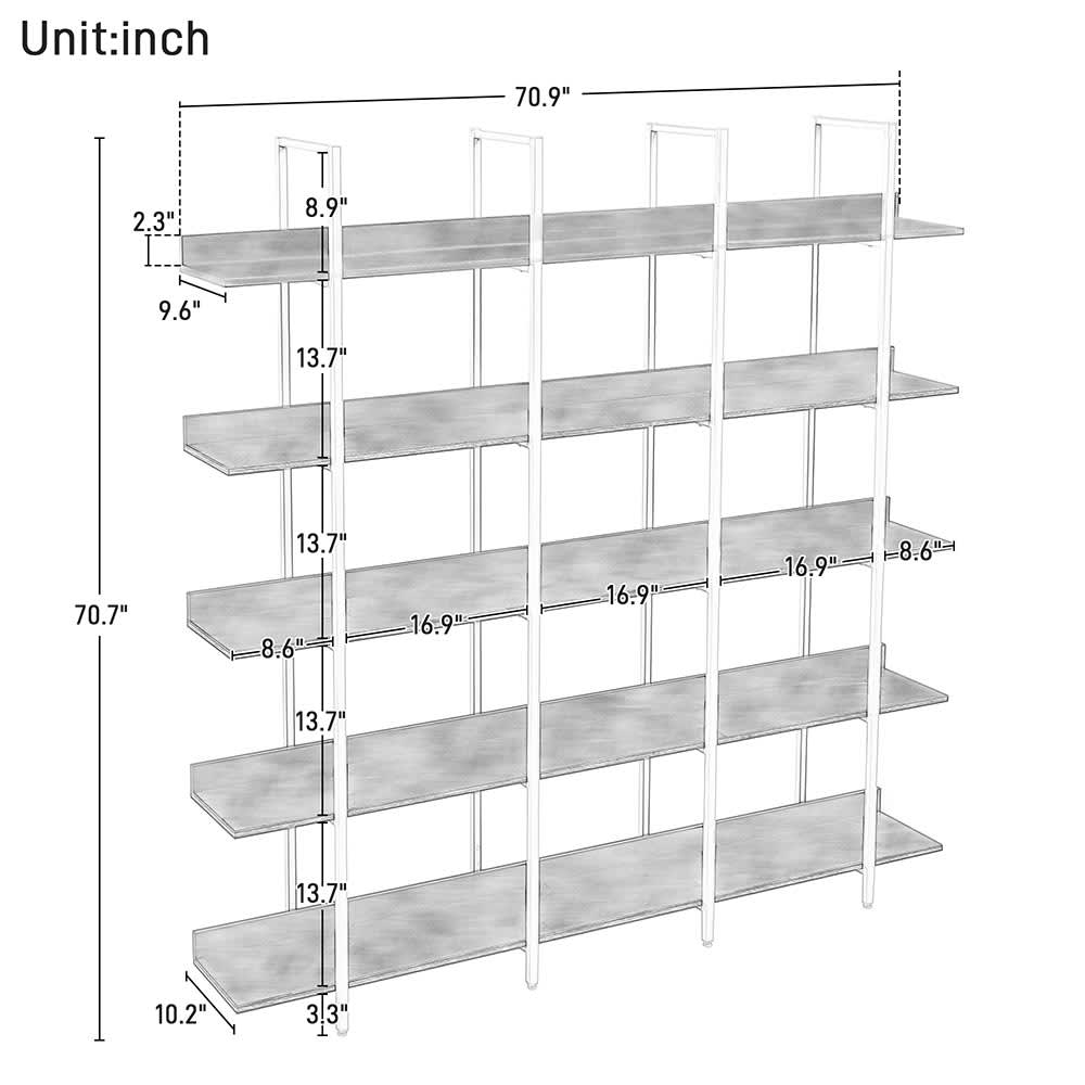 JUJABU ZJBOOKCASE-3 bookcases - View #6