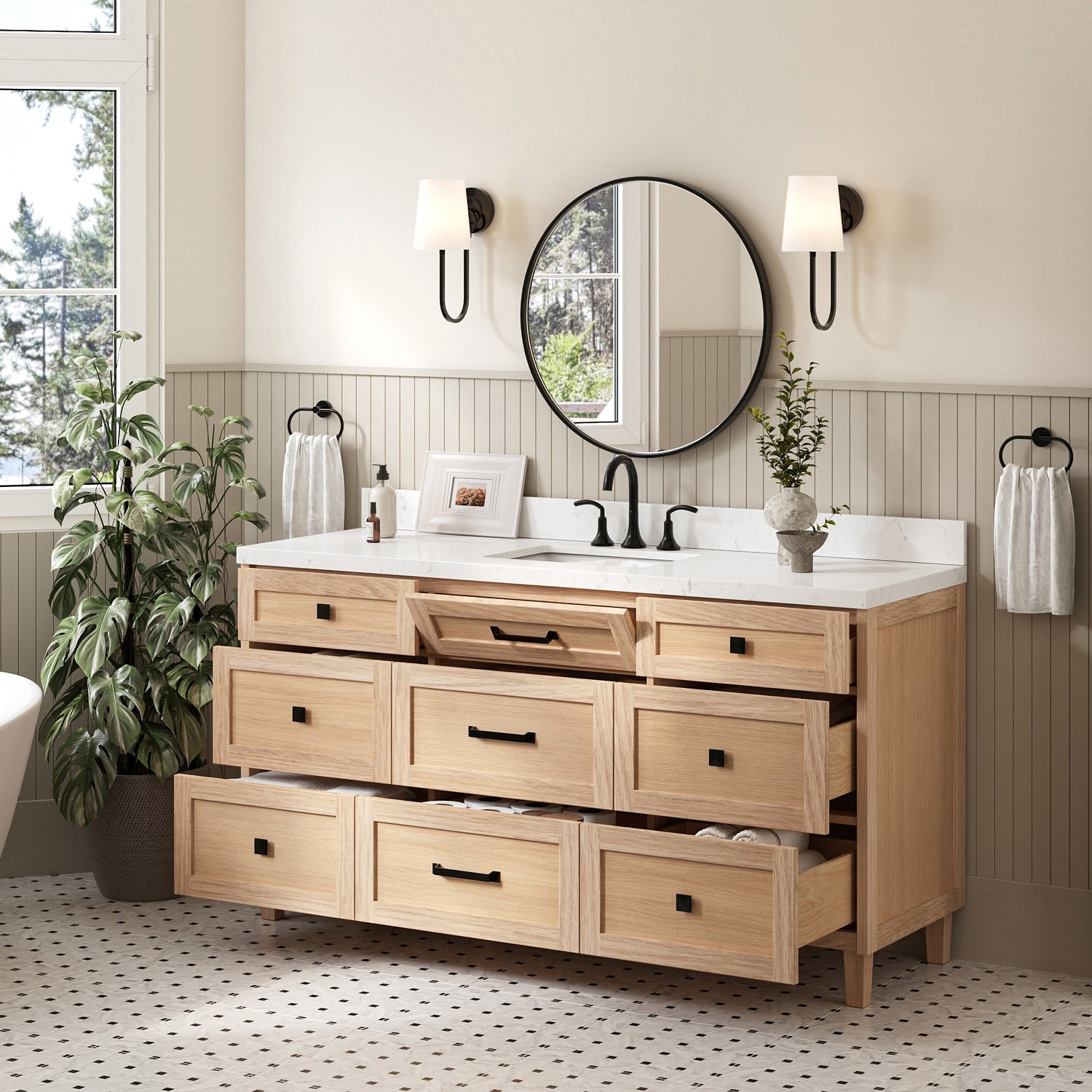 ARIEL B66CQRVOWOA Bath-Vanity-Combo - View #3