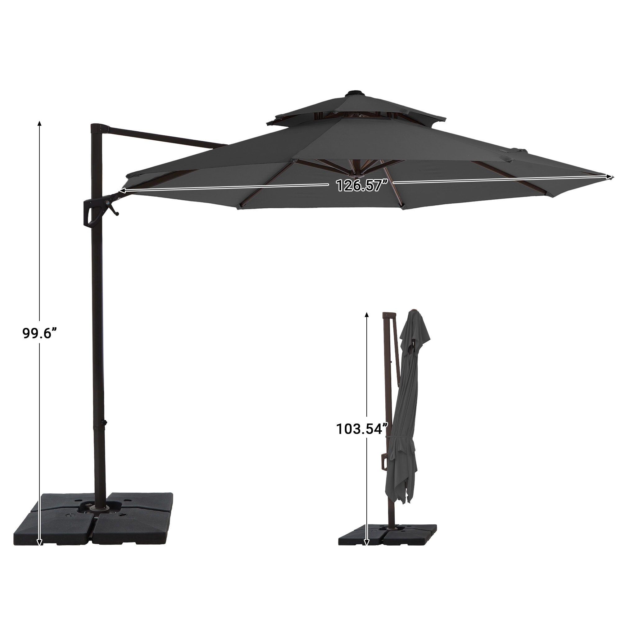 best patio umbrella for windy conditions The 3 Best Patio Umbrellas and Stands of 2026