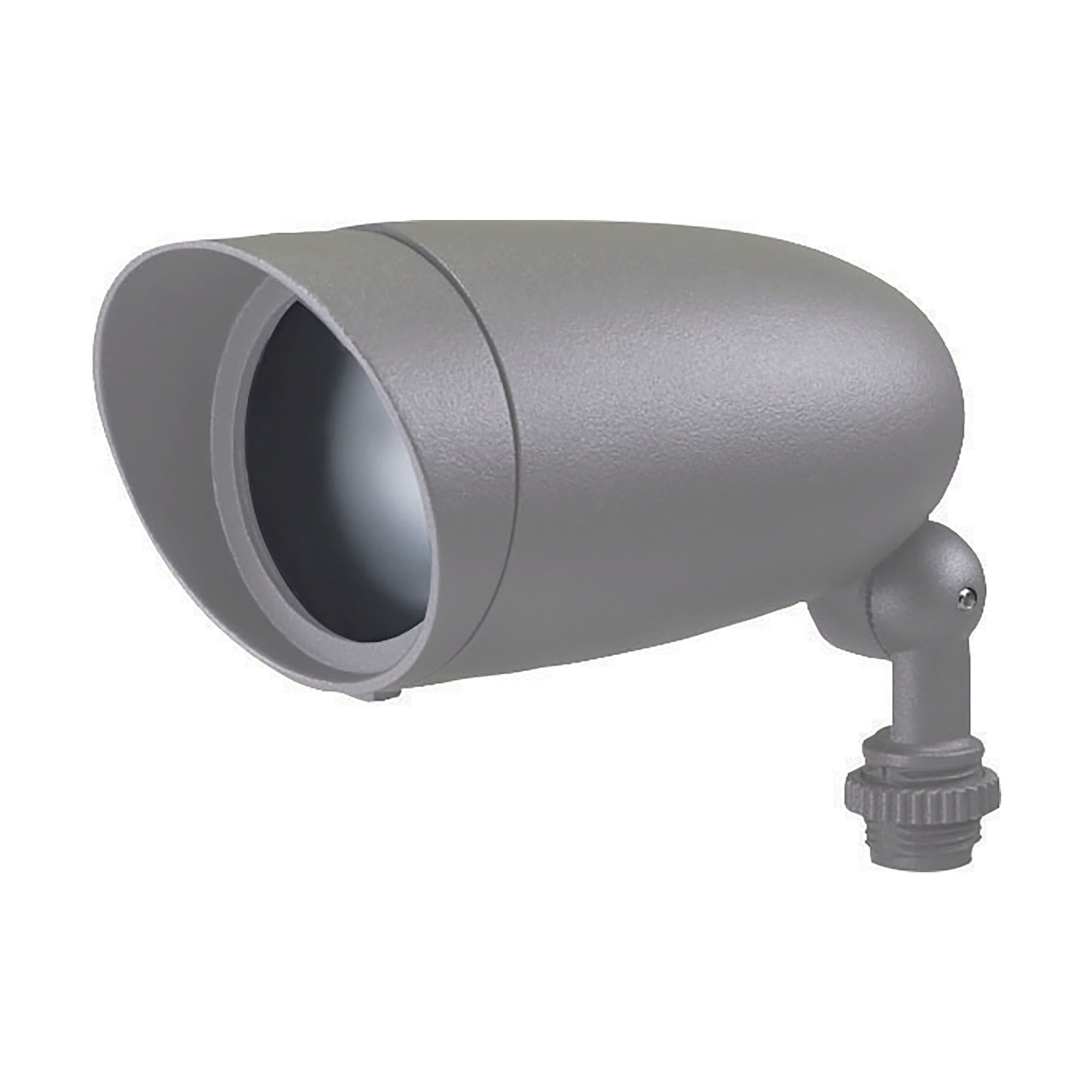 1 - Light Gray Iron Darkgray Utilitarian Landscape Lighting Accessory