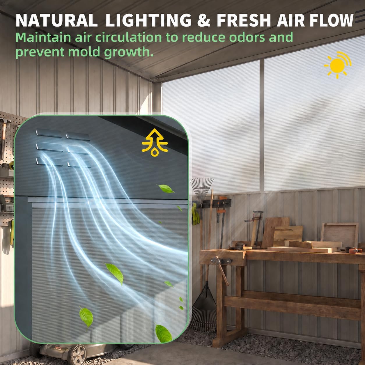 AECOJOY 16641DG-LS02 Metal-Storage-Buildings-Sheds - View #3