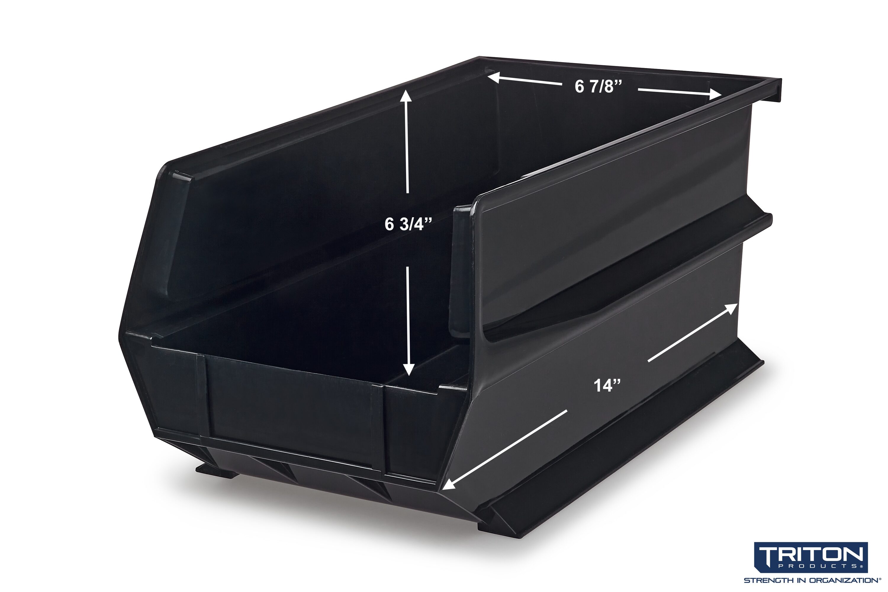 Triton Products 3-240BK Bins-Baskets - View #3