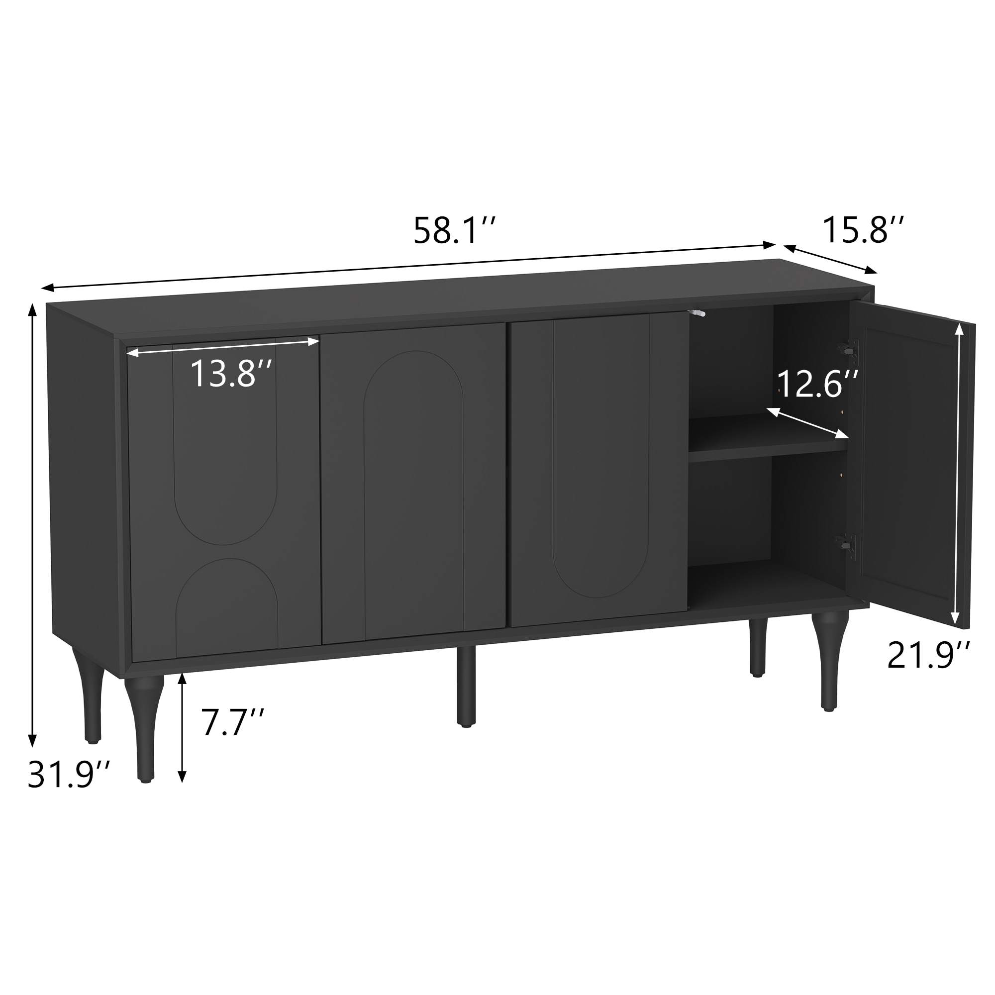  CBG58H04-D-LW1 Dining-Kitchen-Storarge - View #3