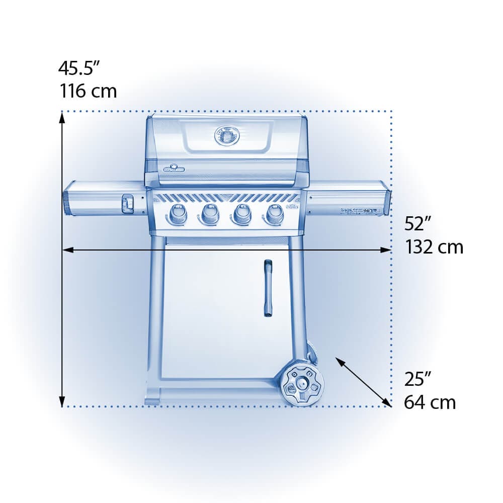 NAPOLEON F425DPGT Gas-Grill - View #8