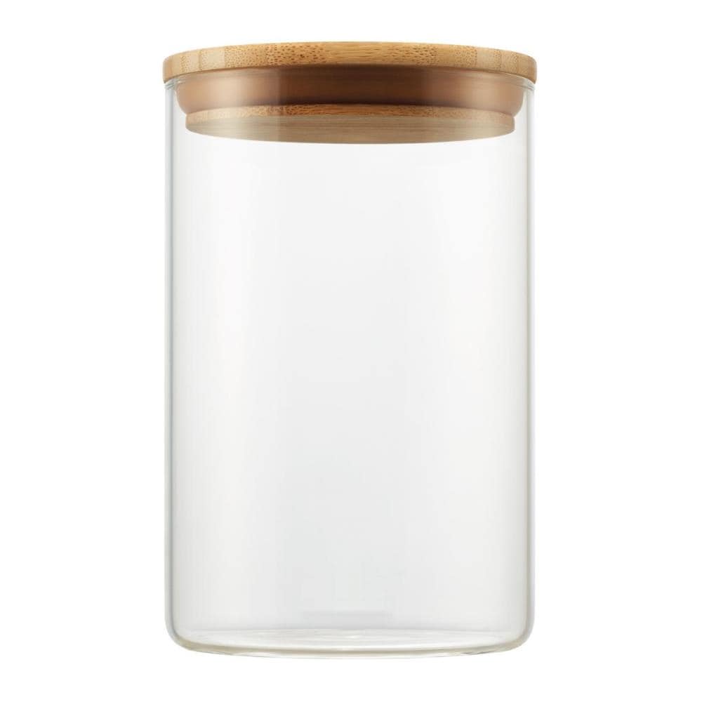 allen + roth 2-quart Glass Bpa-free Reusable Kitchen Canister with