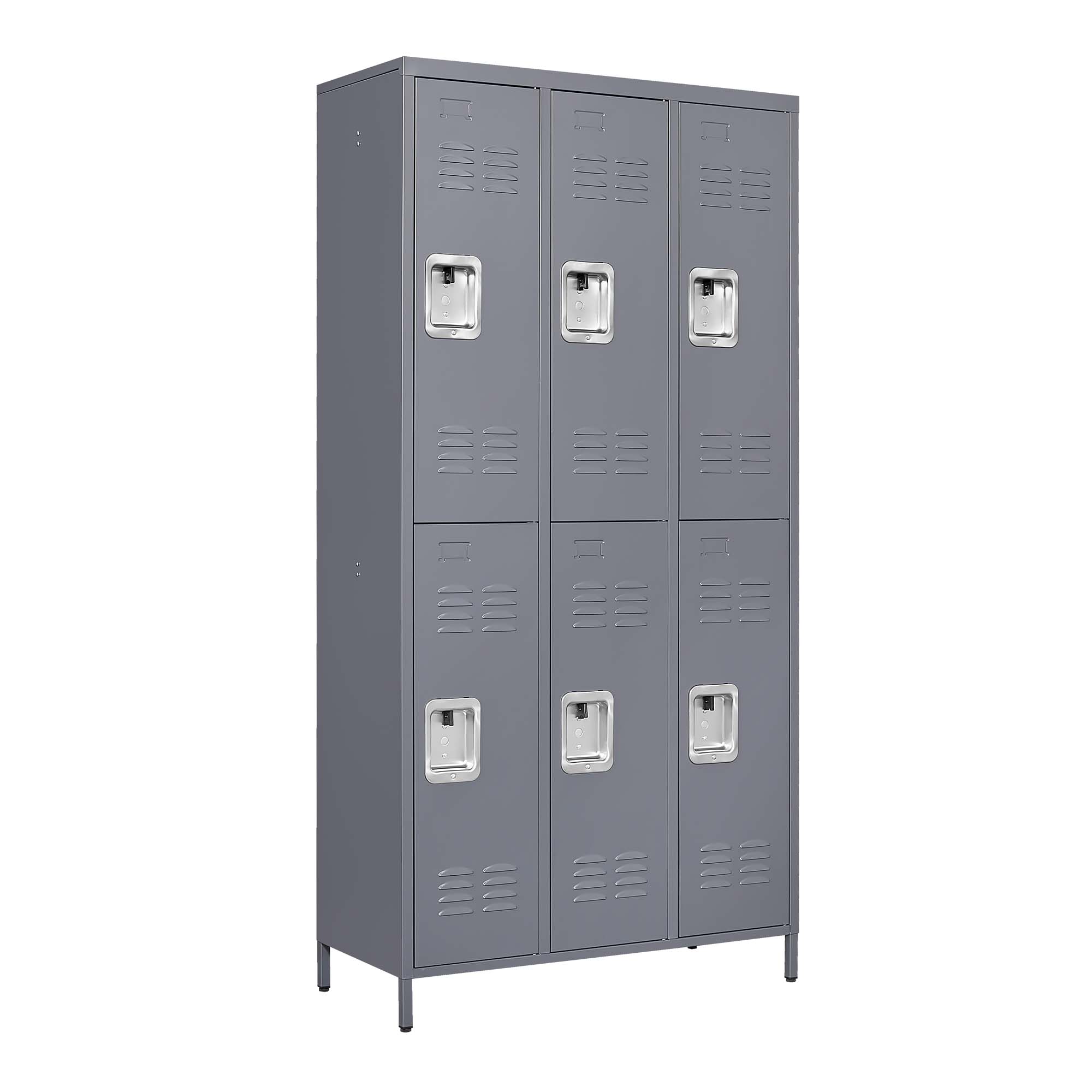 Kahomvis MAKE-QPO2-998 35.4-Inches W x 72-Inches H x 15.8-Inches D Steel Full Storage Lockers