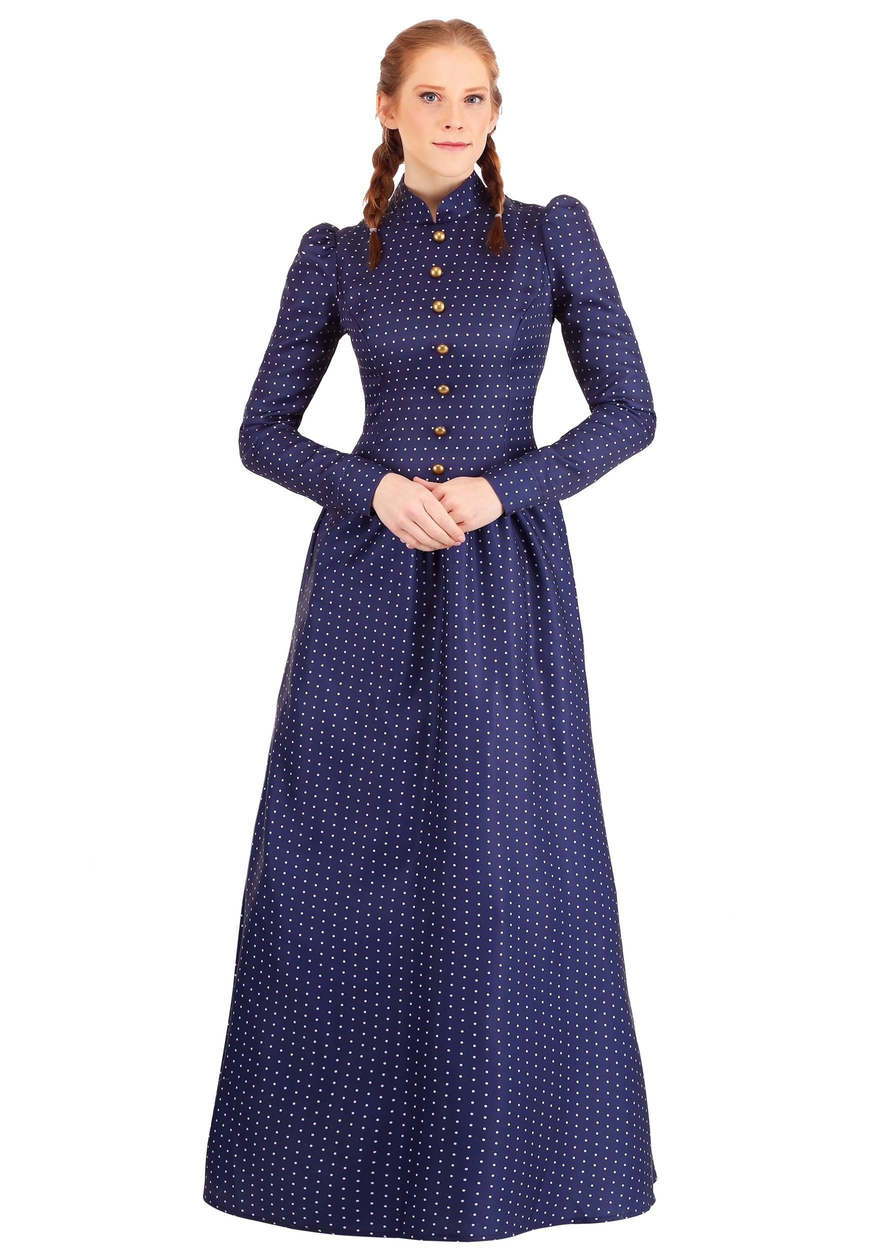 HalloweenCostumes.com FUN1323AD-S FUN Costumes Women's Laura Ingalls Wilder Costume Historical Costumes Small