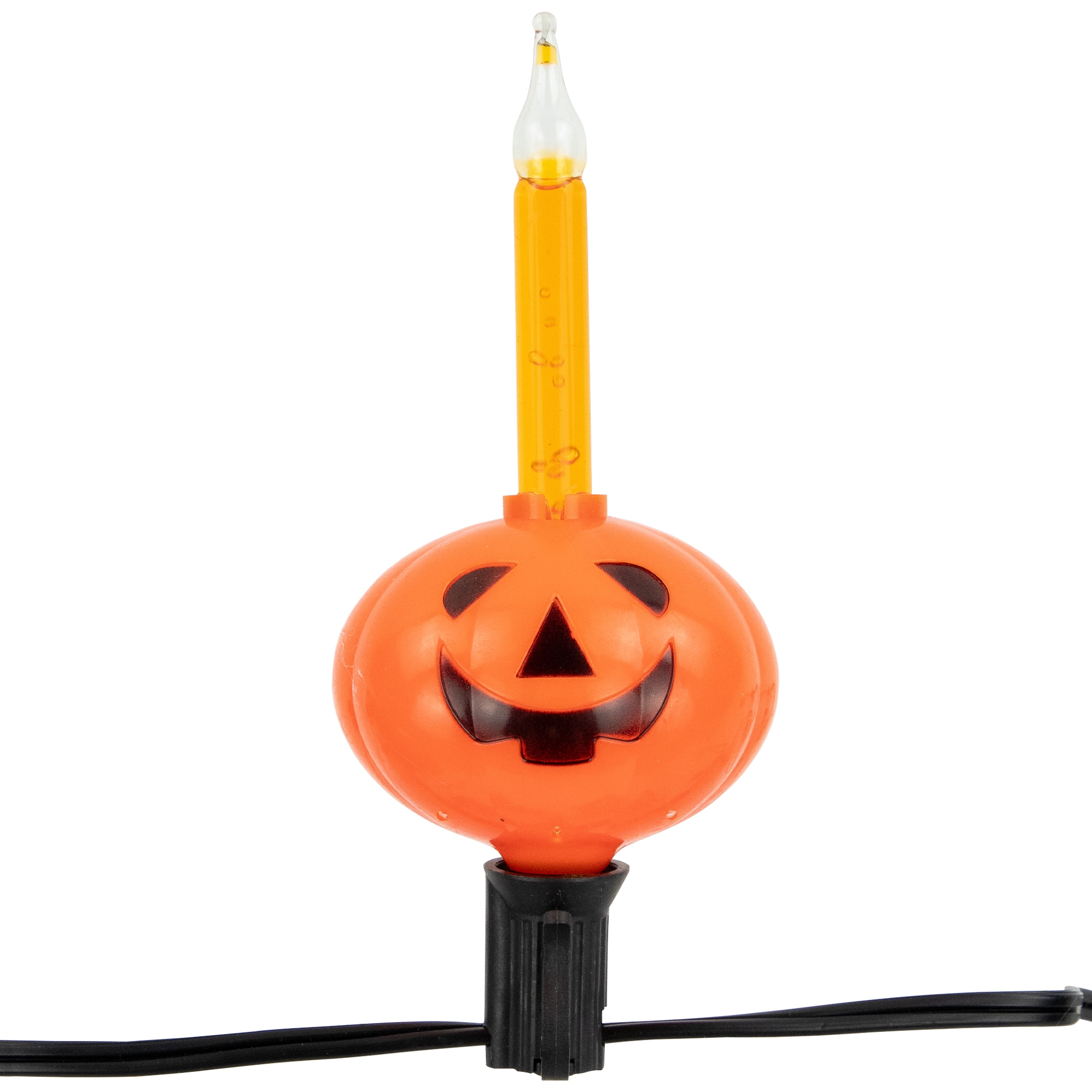 Northlight 7-Count 6-ft Incandescent Plug-In Clear Halloween Lights in ...