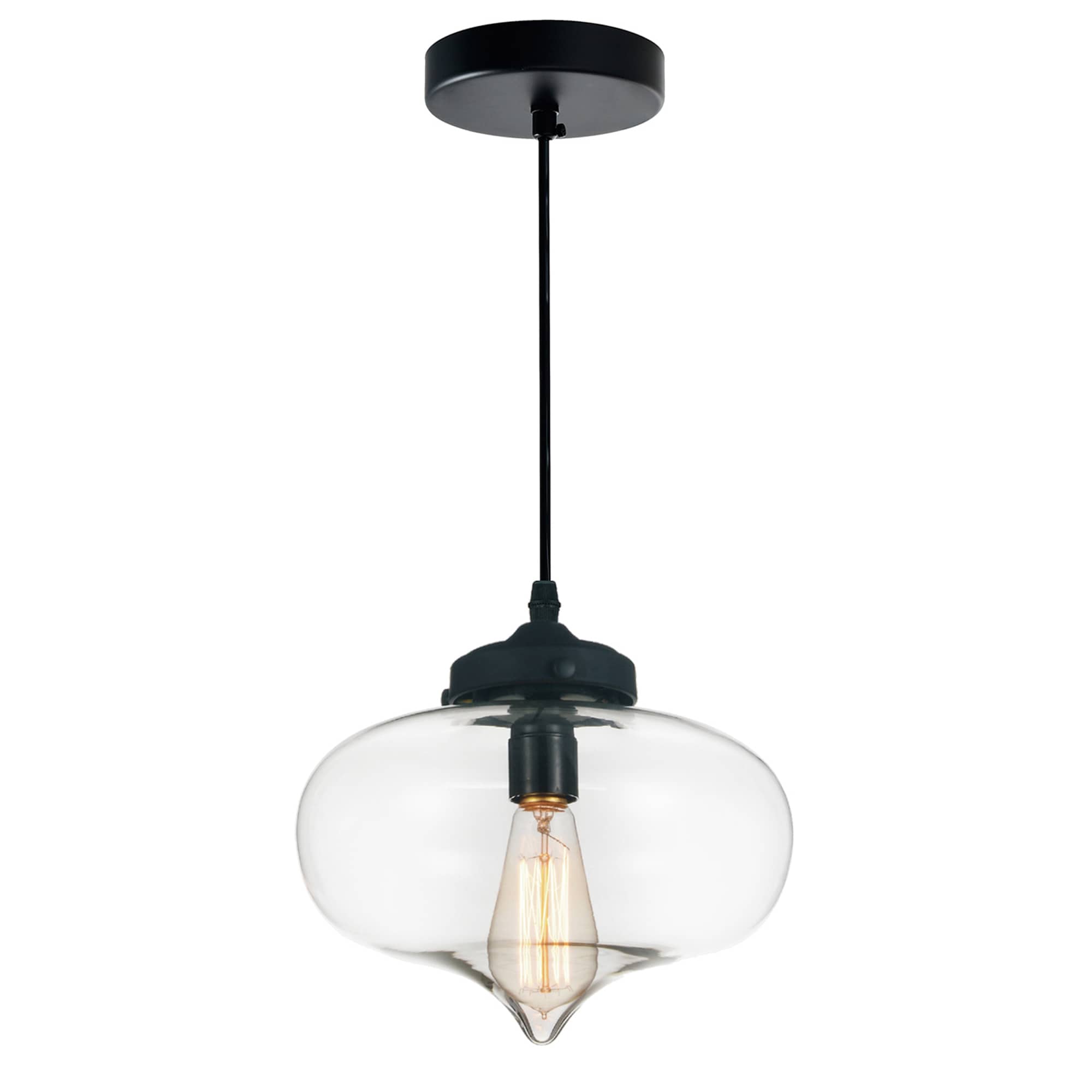 CWI Lighting 5570P11 - CLEAR Pendant-Lights - View #3
