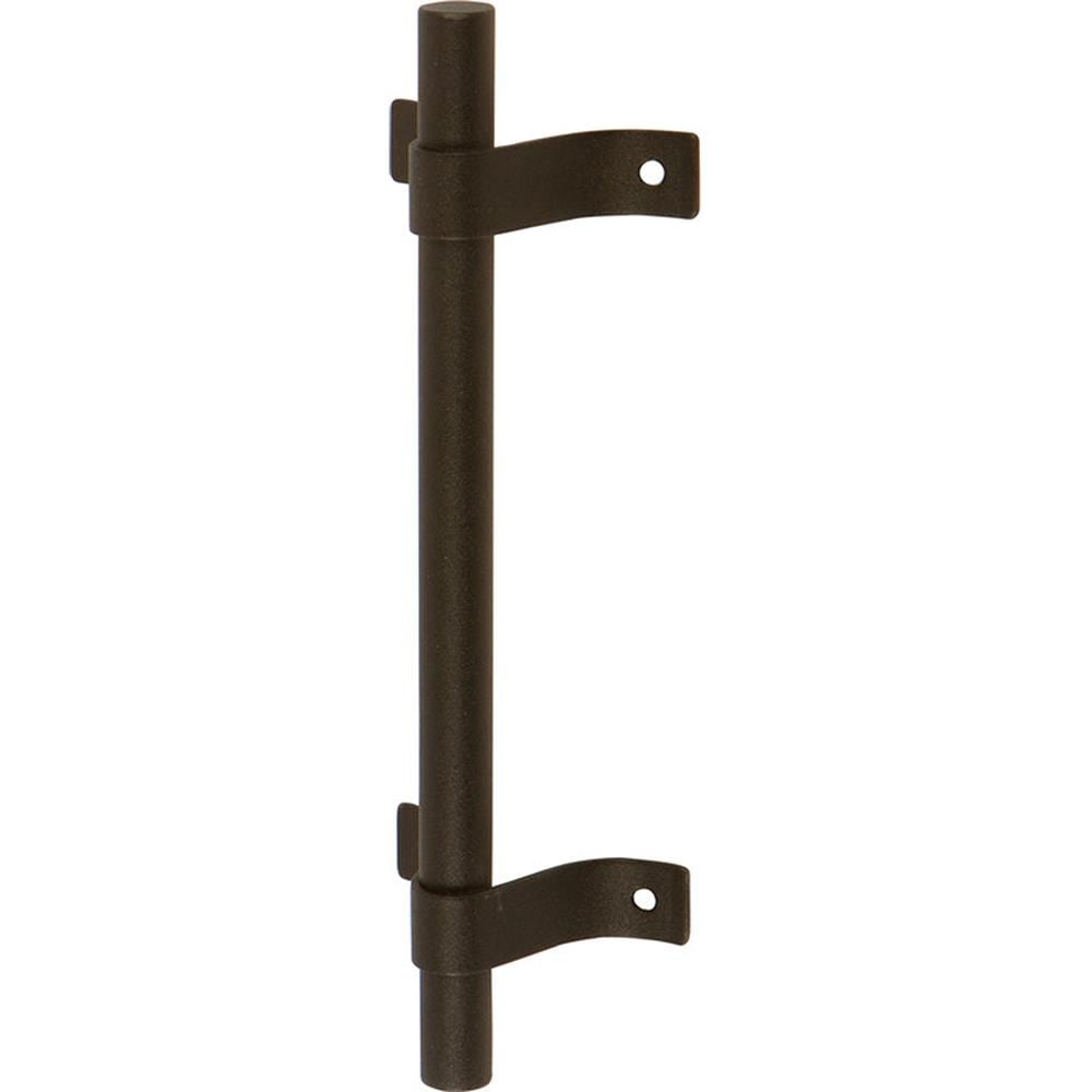 Delaney Hardware BD0264 Matte Matte black Indoor Single Barn door handle