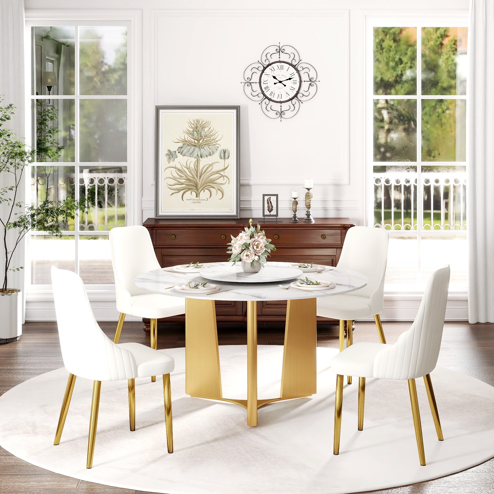 BuotiqHom DH-B-135W60-3G Dining-Tables - View #4