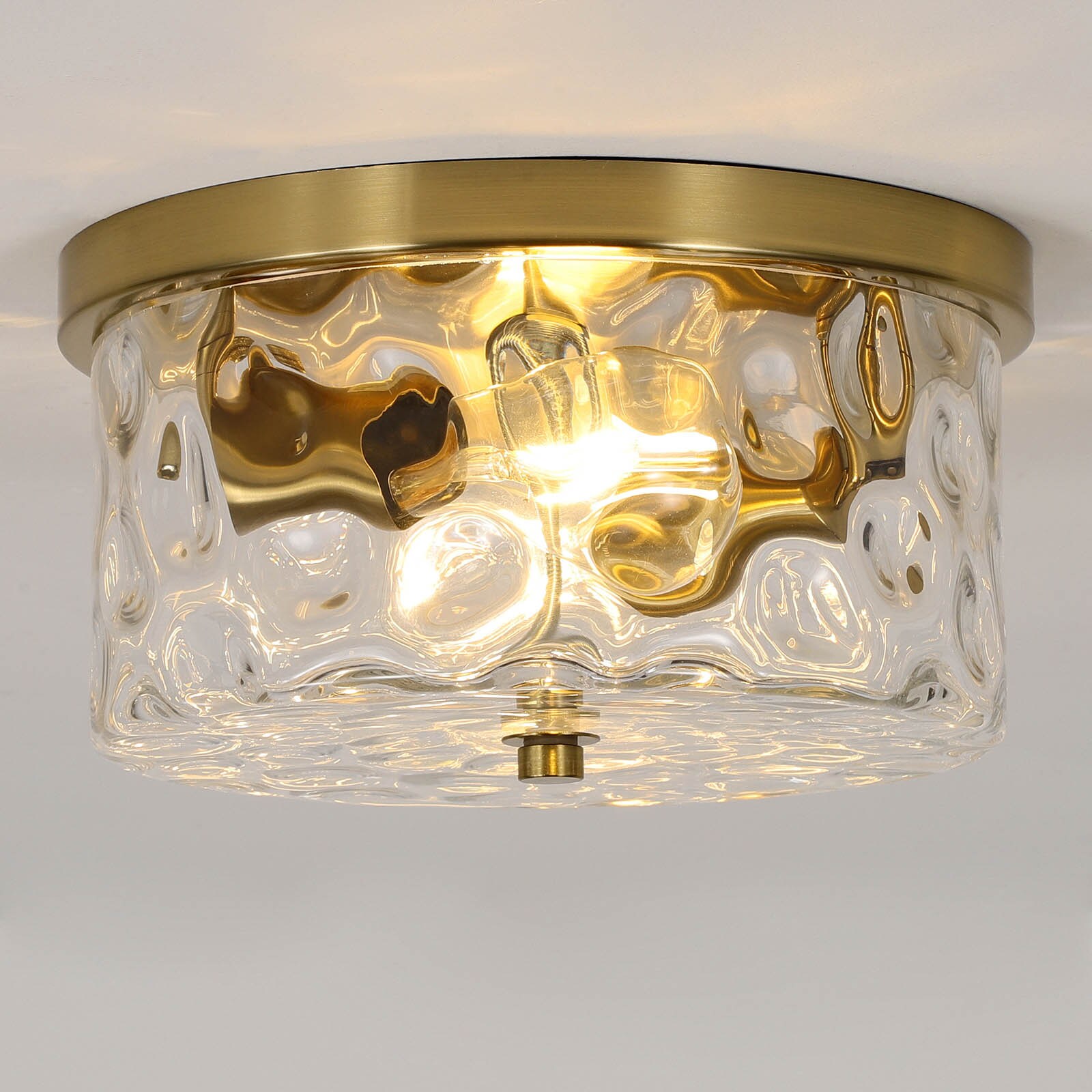 Lancaster - Semi-Flush Ceiling Light, Gold