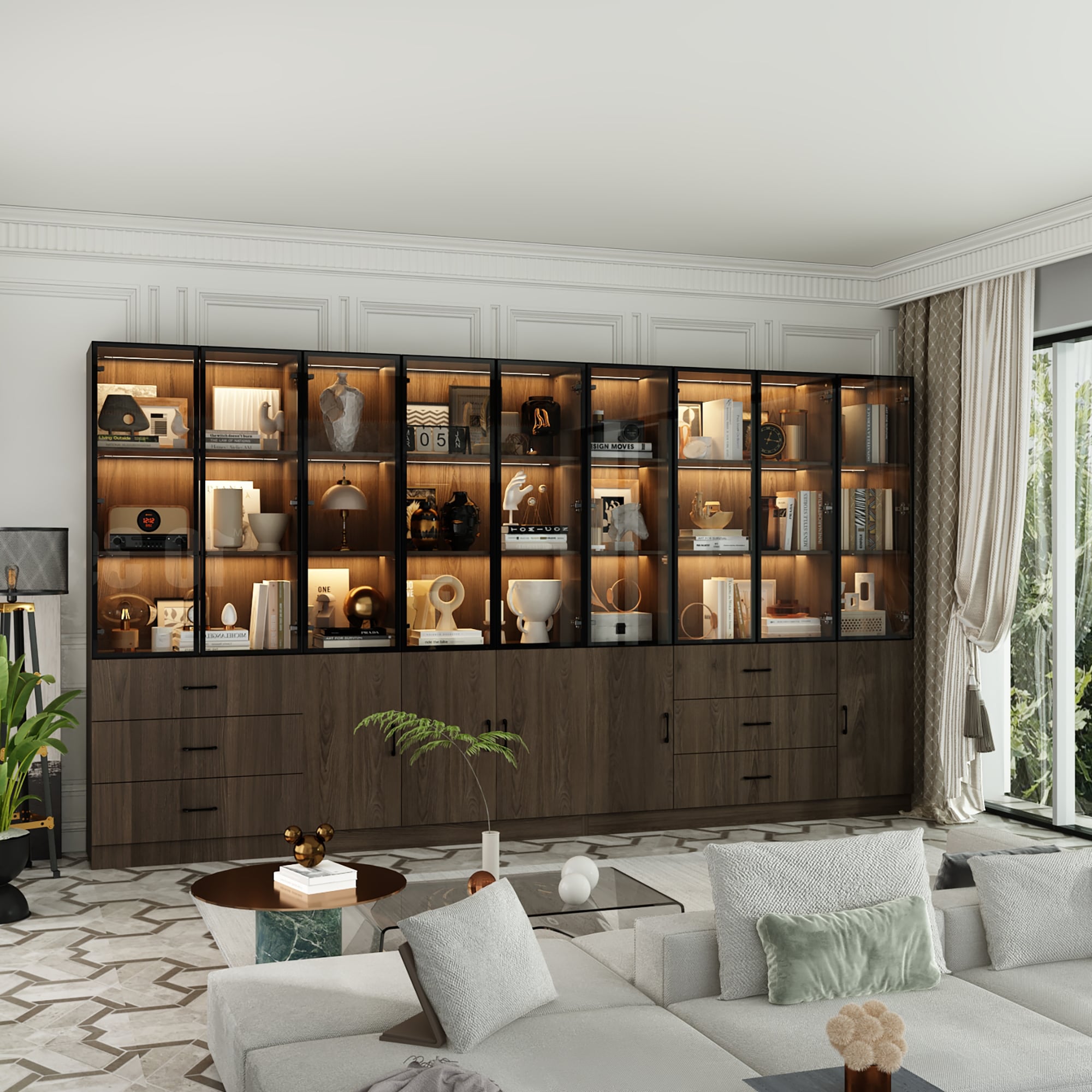 FUFU&GAGA KF020461+462+463L bookcases - View #13