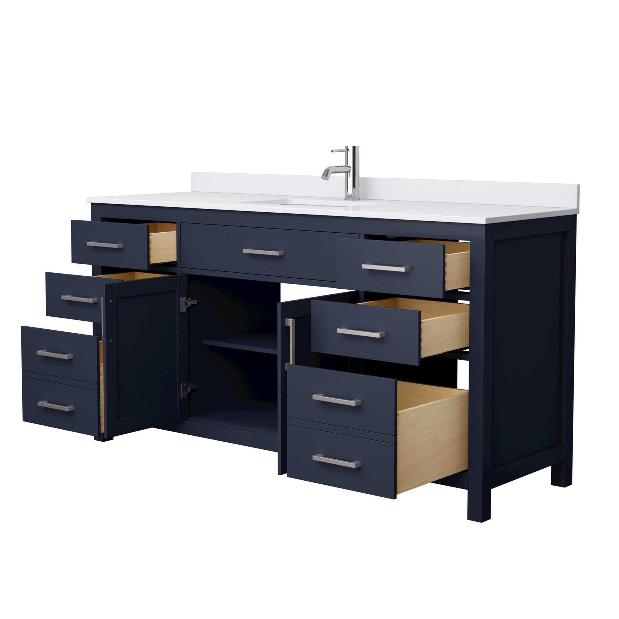 Wyndham Collection WCG242466SBNWCUNSMXX Bath-Vanity-Combo - View #3