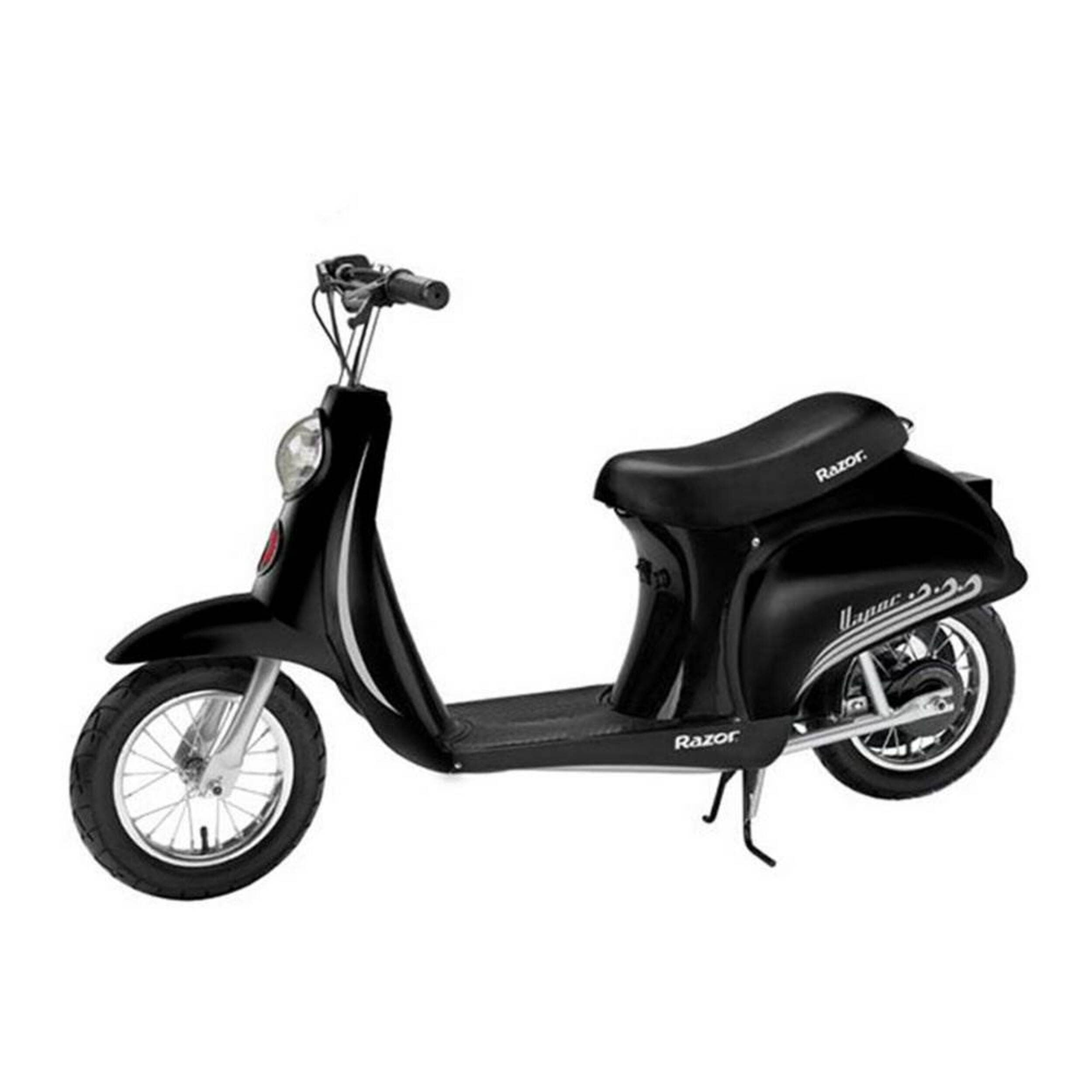 Razor 81577  Pocket Mod Miniature Euro 24V Electric Kids Ride On Retro Scooter, Black