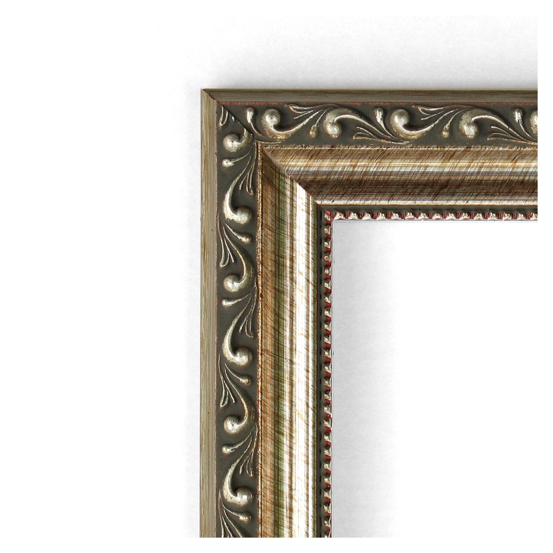 Amanti Art Parisian Silver Frame Collection 30.25-in W x 22.25-in H ...