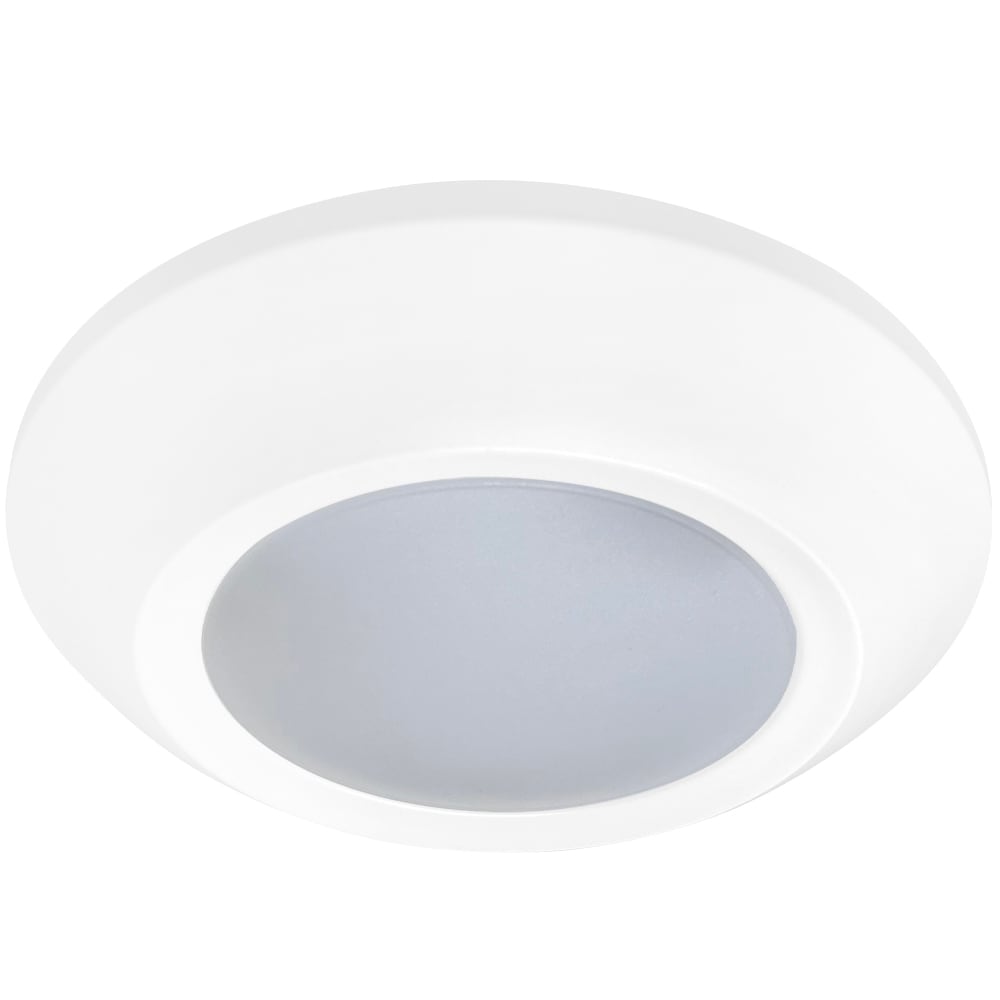Maxxima MCL-715705 Ceiling Mount 1 -Light 7.5-in Matte White Flush Mount Light