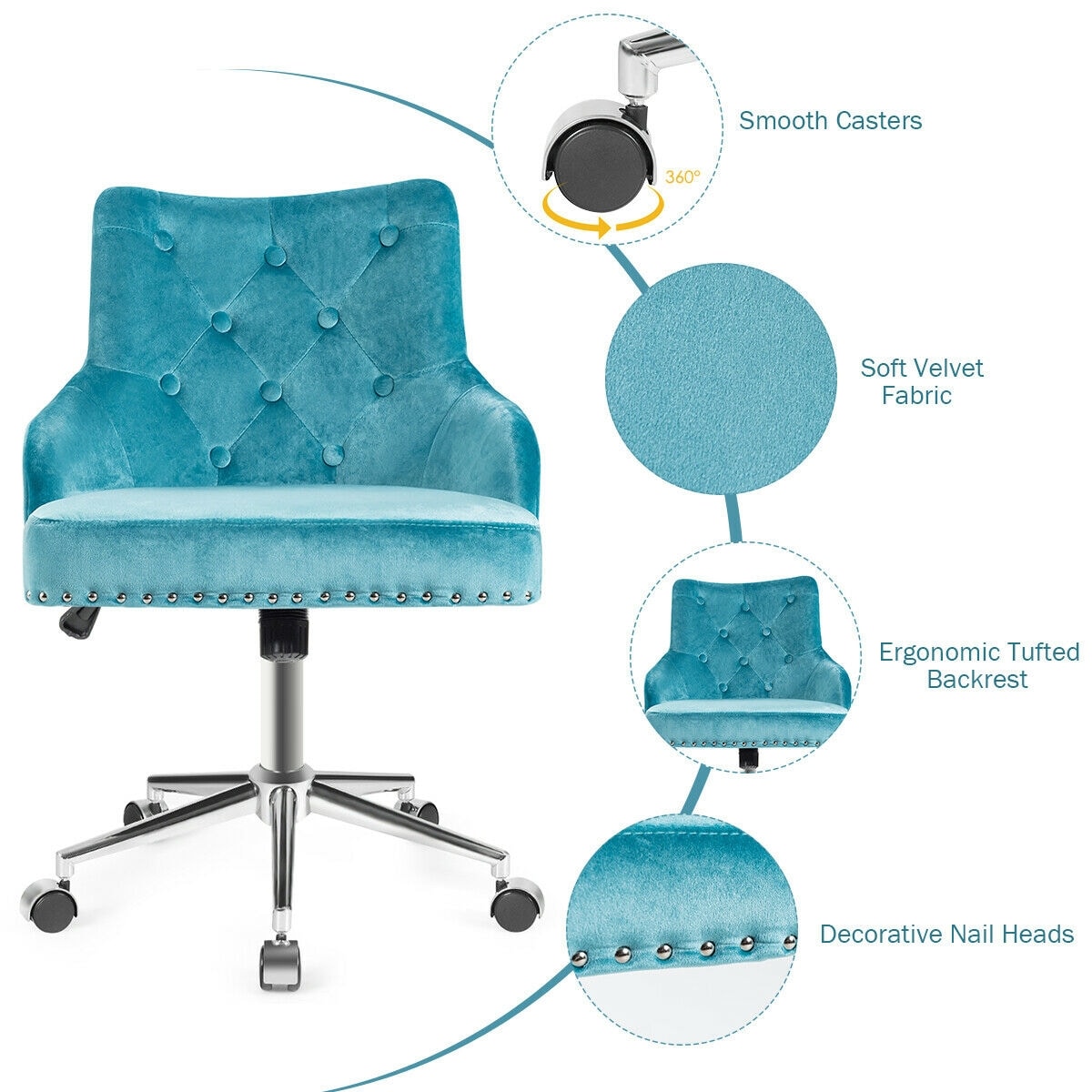 Slickblue D-CO-UT68456WH Office-Chairs - View #4