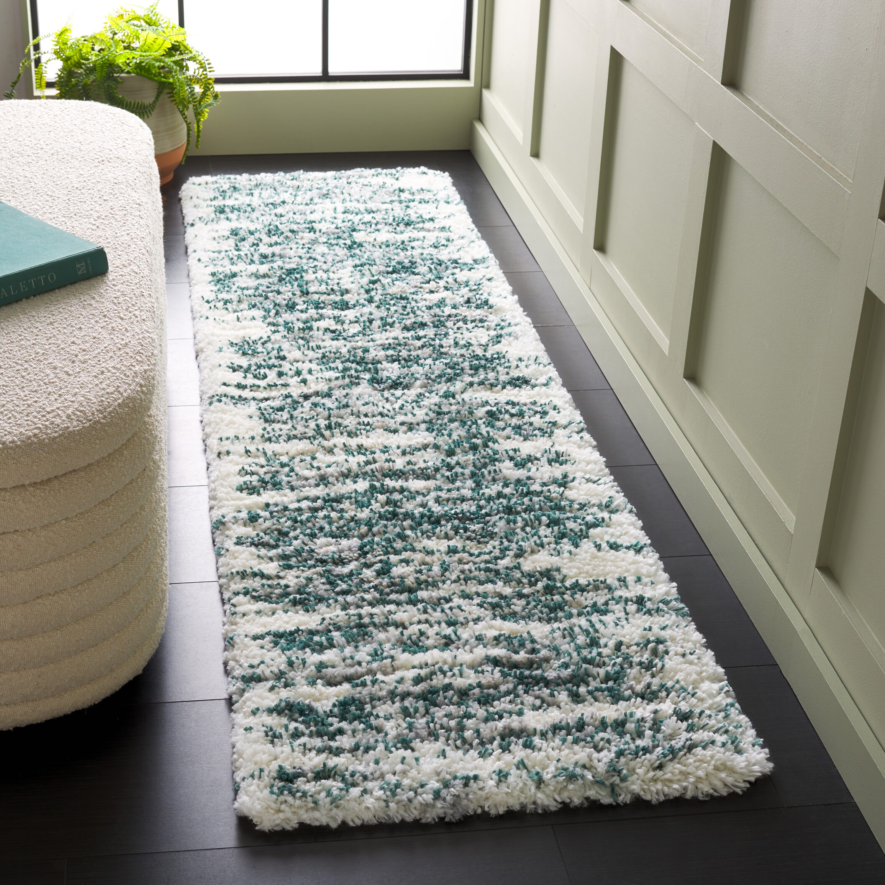 Safavieh - Fontana 850Y Green / Ivory 2ft-3in x 8ft