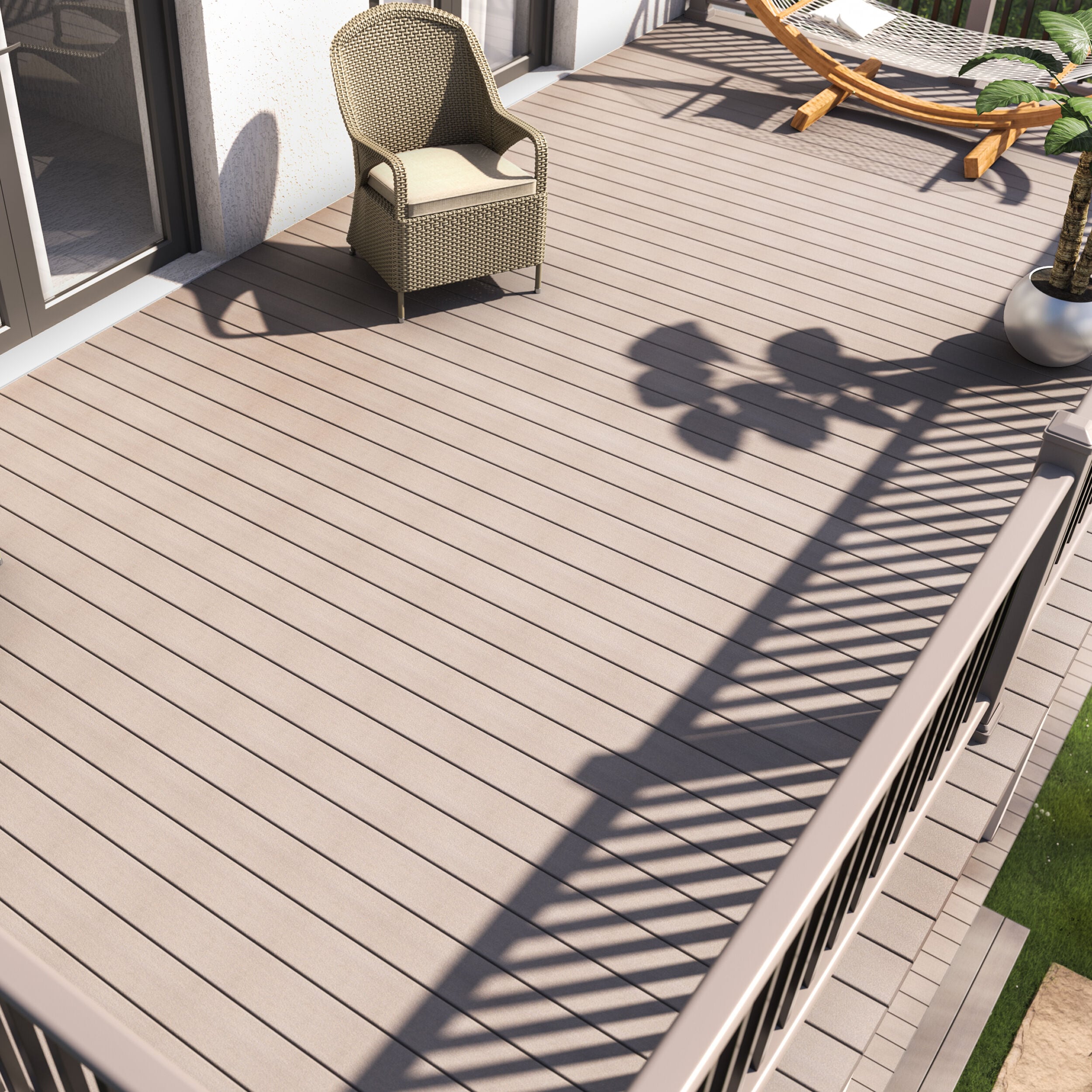 DuxxBak Composite Decking DX-D-240RR Composite-Deck-Boards - View #5