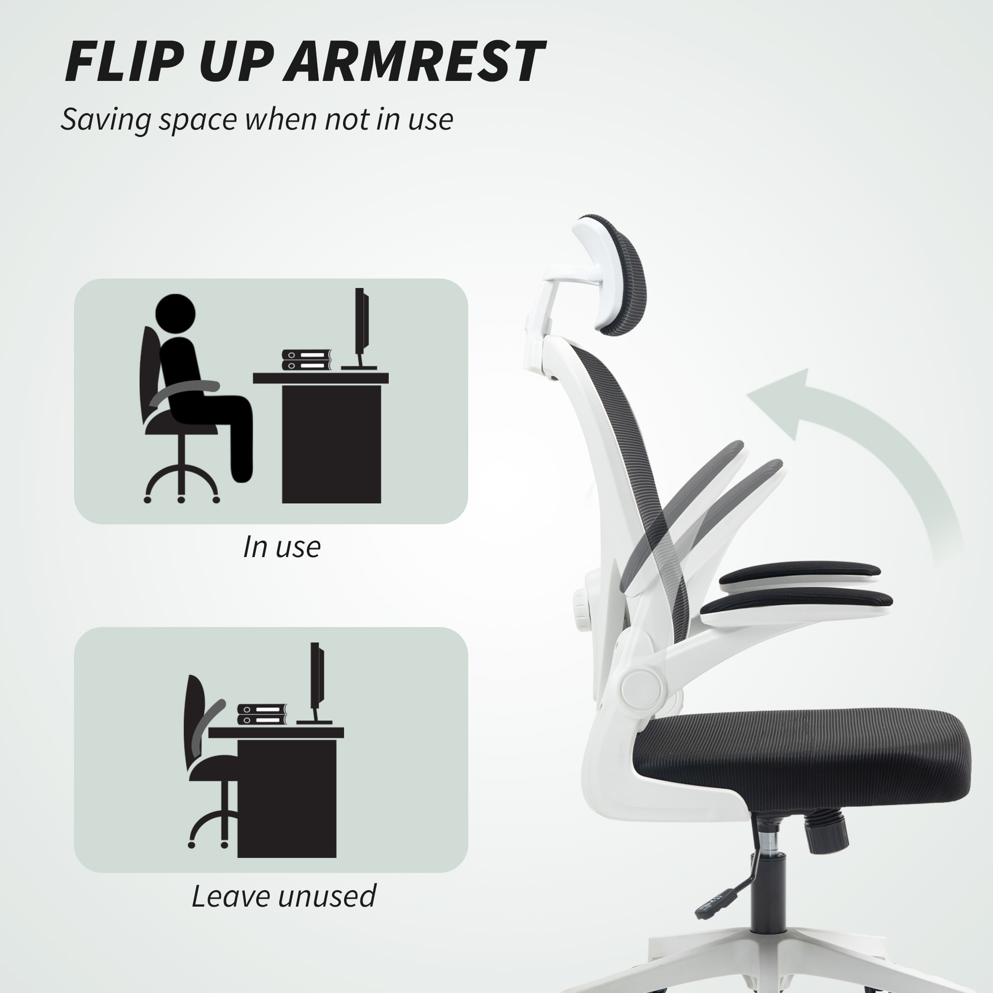 HomCom 921-796V00BK Office-Chairs - View #9