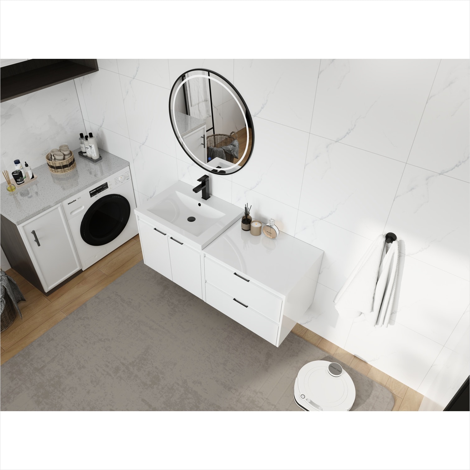Naturefalls BFLXAC7GKJBV Bath-Vanity-Combo - View #3