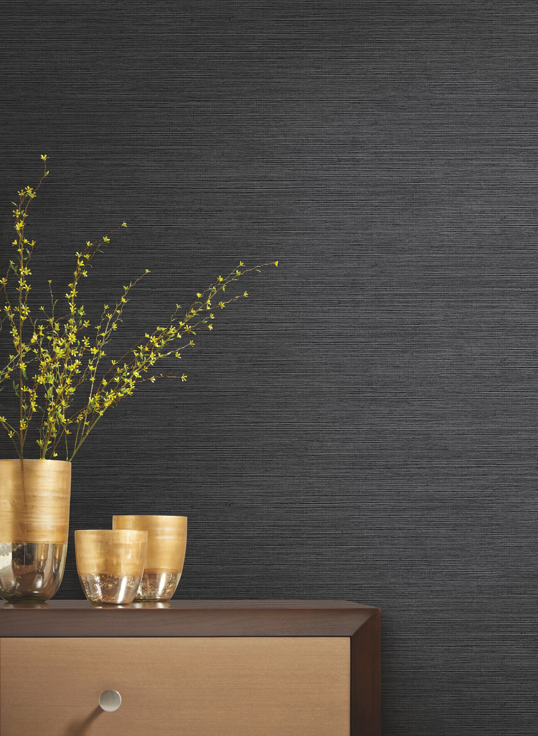 York Wallcoverings Dazzling Dimensions 5775sq ft Black Grasscloth  Textured Grasscloth Unpasted Paste the Paper Wallpaper in the Wallpaper  department at Lowescom