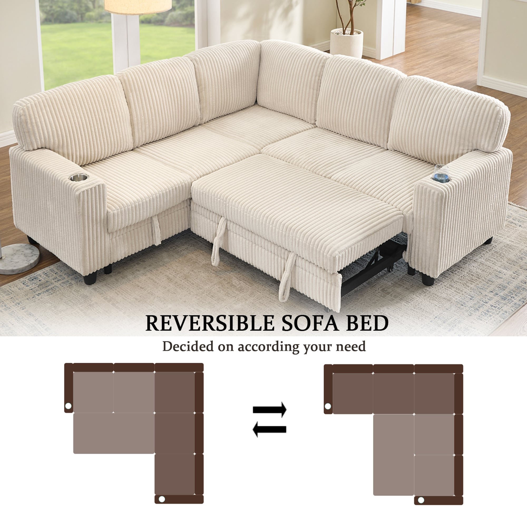 SINOFURN SYA330113BK Sofas-Loveseats - View #5