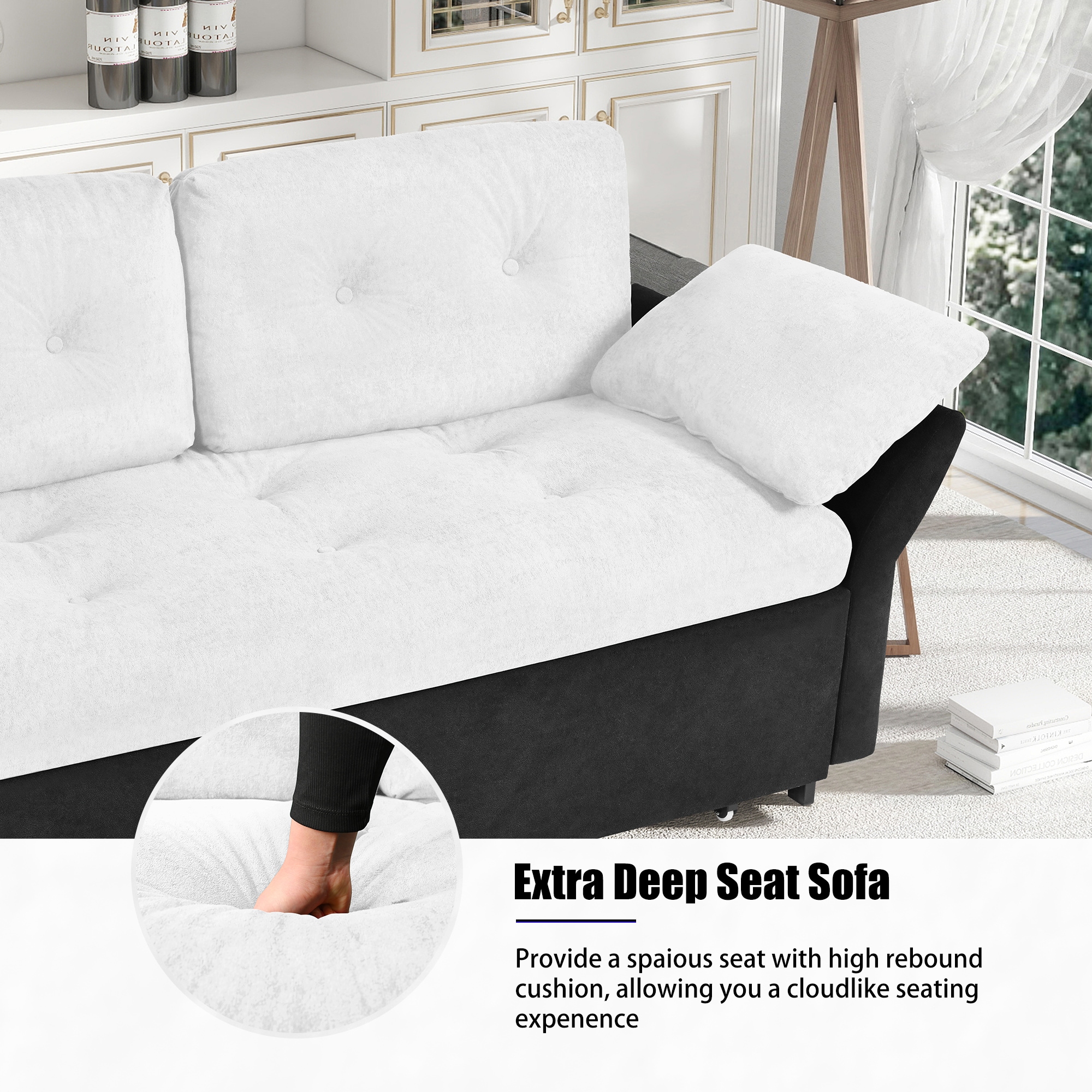 SINOFURN SYA010285GY Sofas-Loveseats - View #18