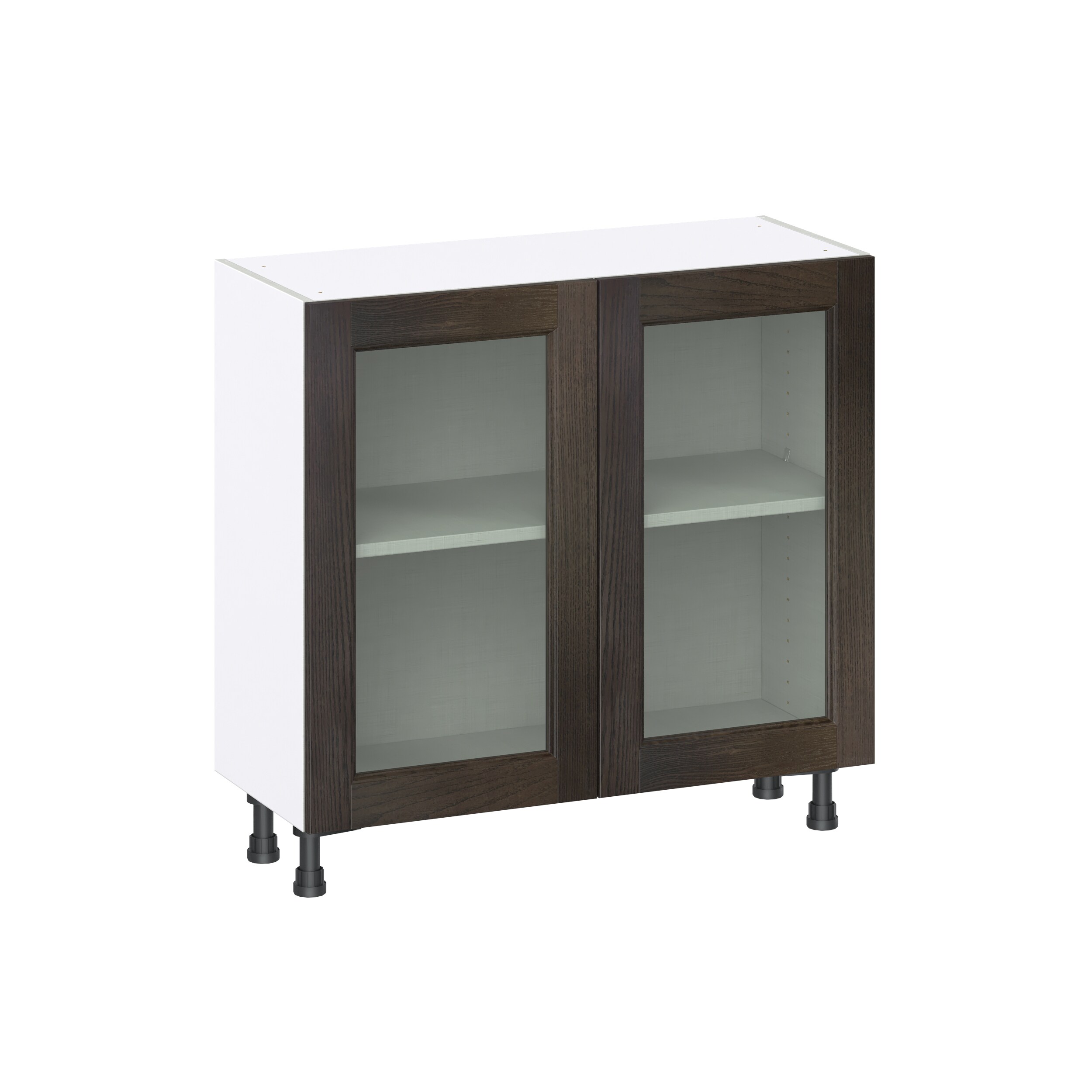 Hugo&Borg Montclaire 36-in W x 34.5-in H x 16-in D Wood Base Fully Assembled Cabinet (Recessed Panel Shaker Door Style)
