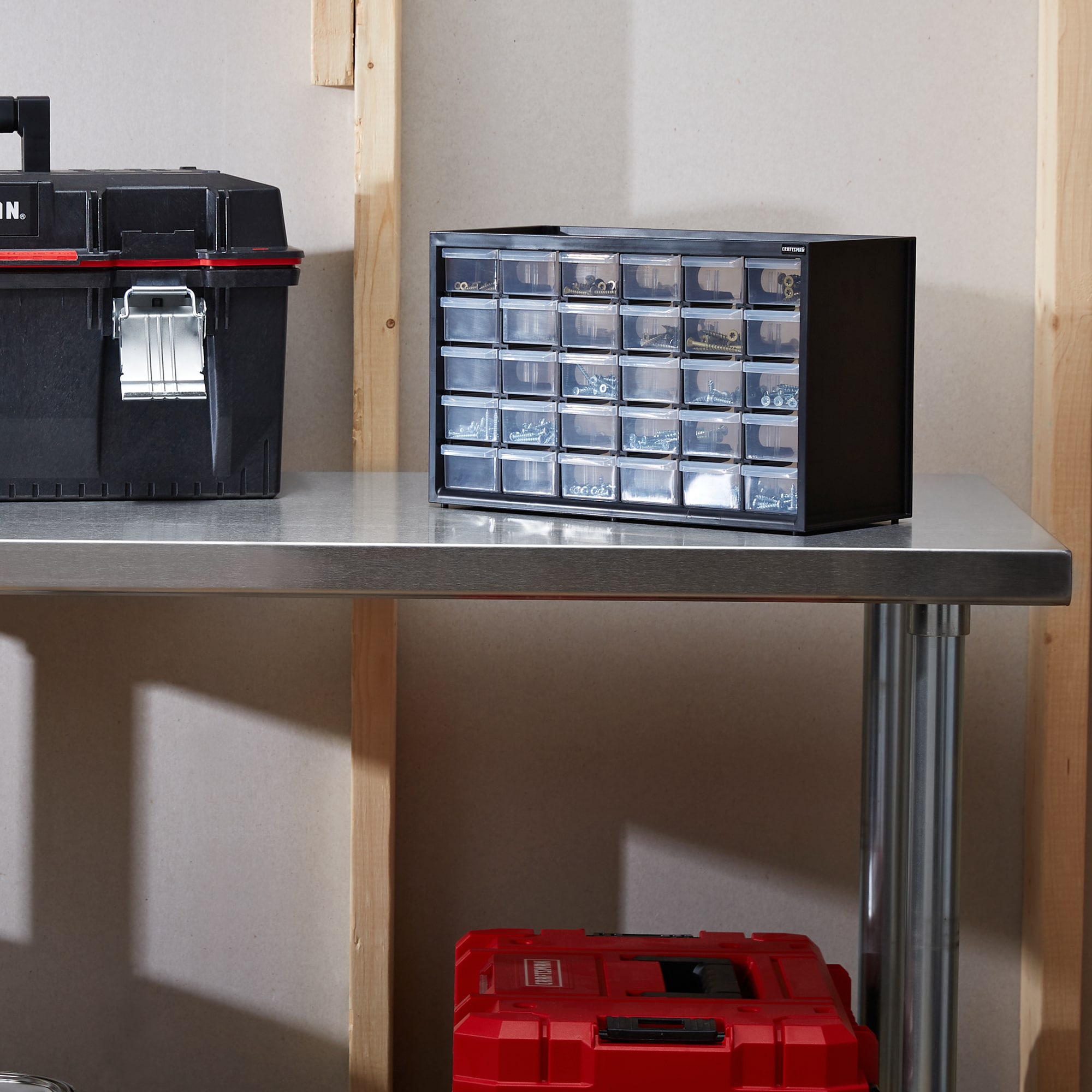 CRAFTSMAN Bin System Small Parts Organizer CMST40730 at