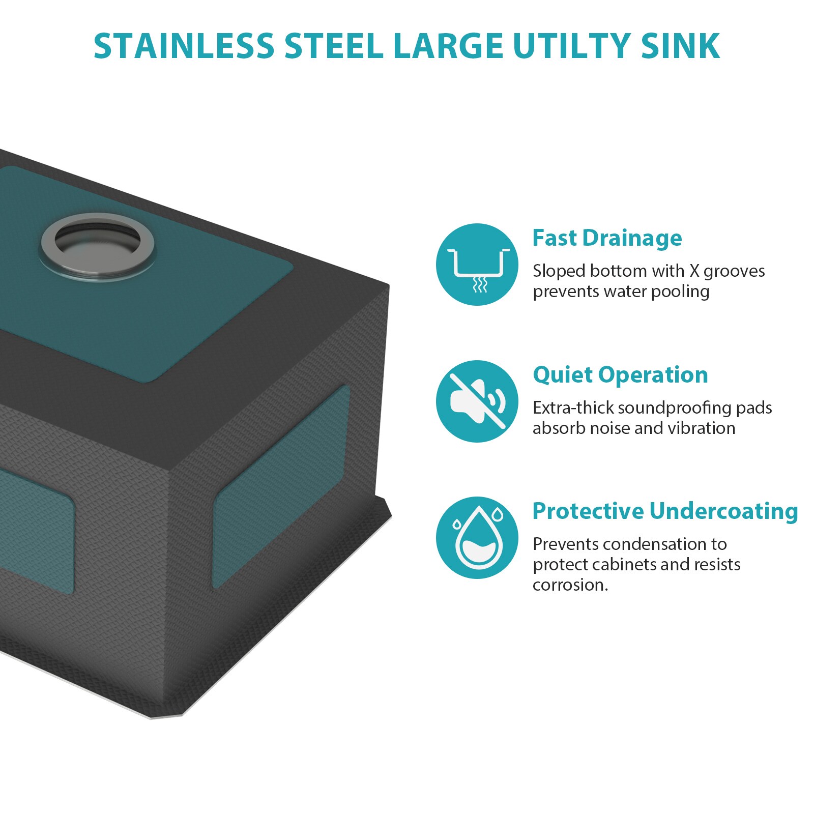 Tatayosi P1-3P380392 Laundry-Tubs-Utility-Sinks - View #8