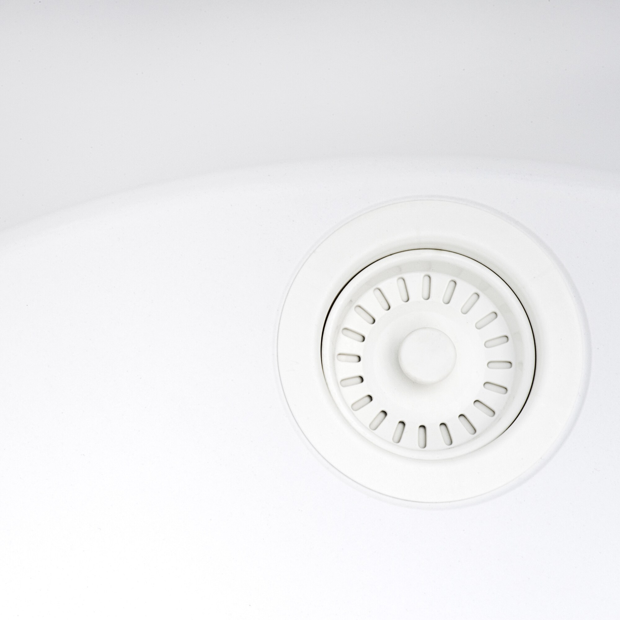 Arctic White Granite Composite Single Bowl Kitchen Sink