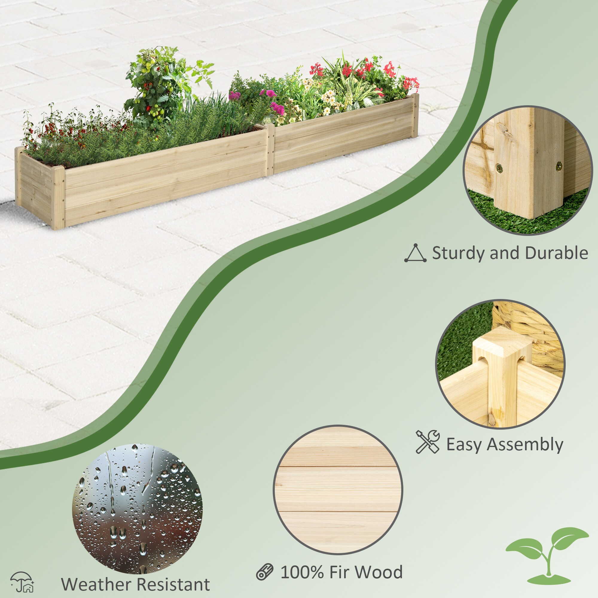 AHIOU HOME ZAAHG-P217251GB Raised-Garden-Beds - View #6