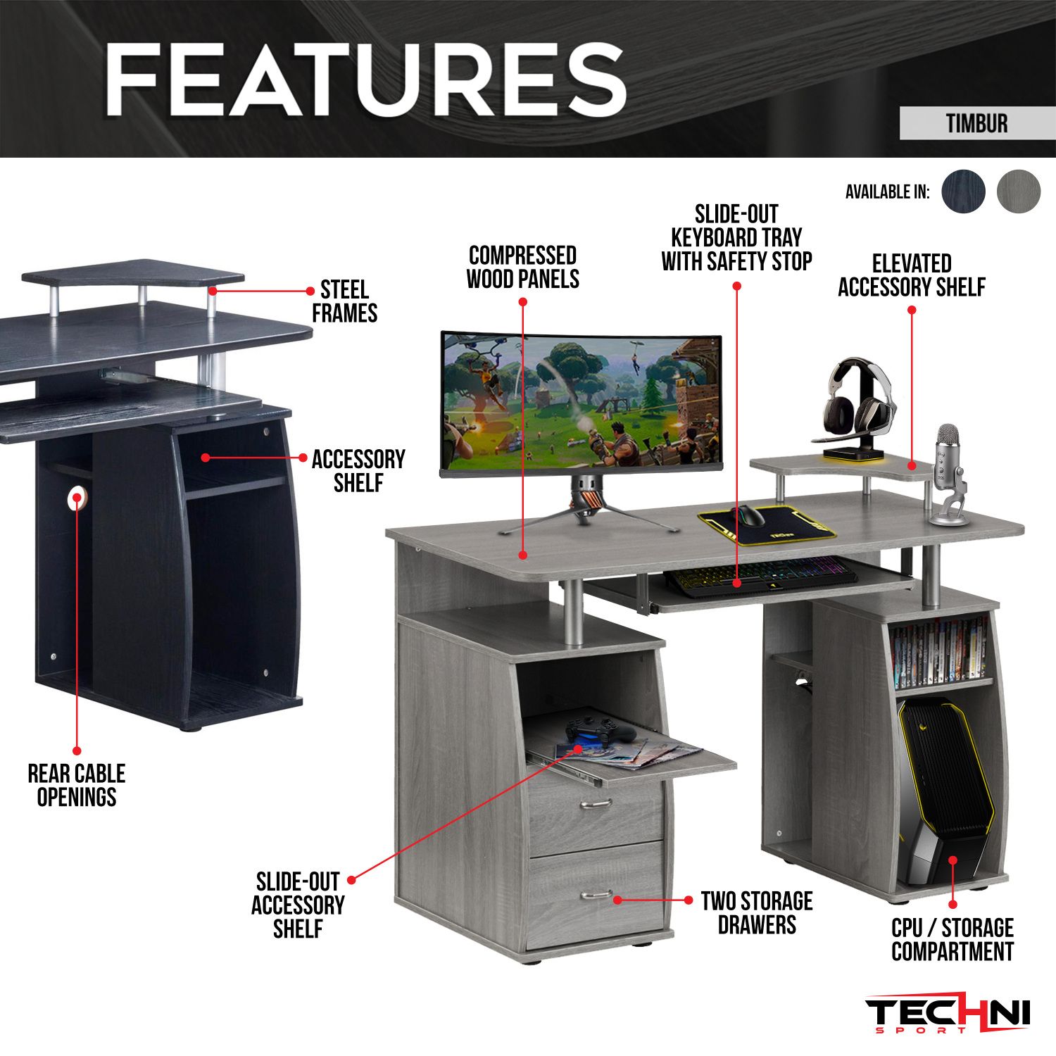 JASMODER RTA-8211-ES18 desks - View #8