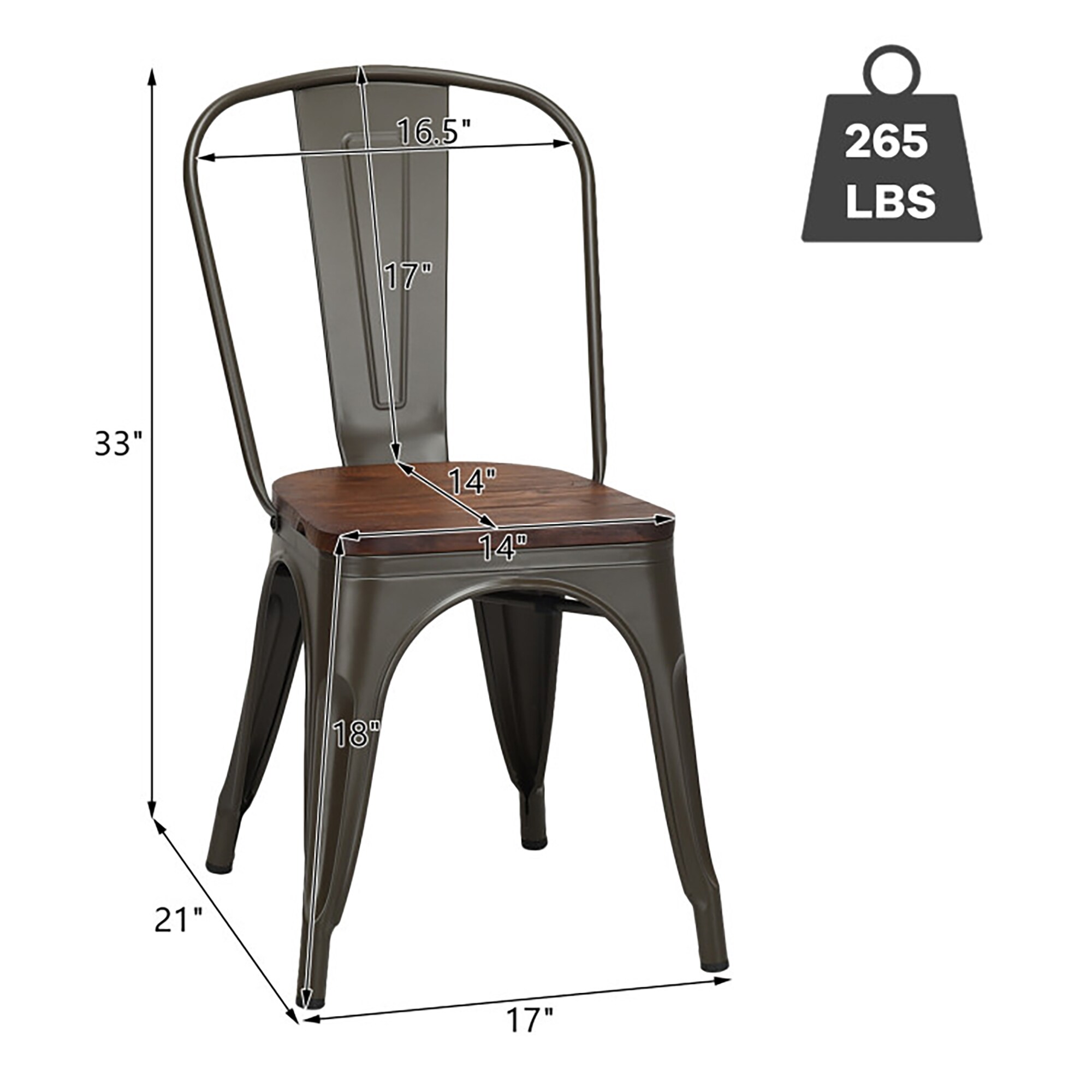 Sumyeg WF-HW65270-LA Dining-Chairs - View #12