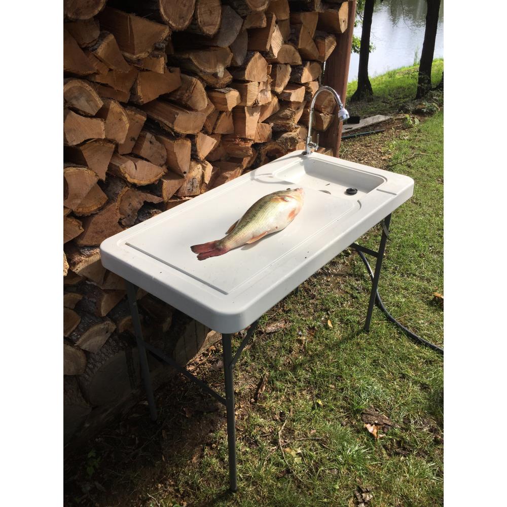 lowes fish cleaning table