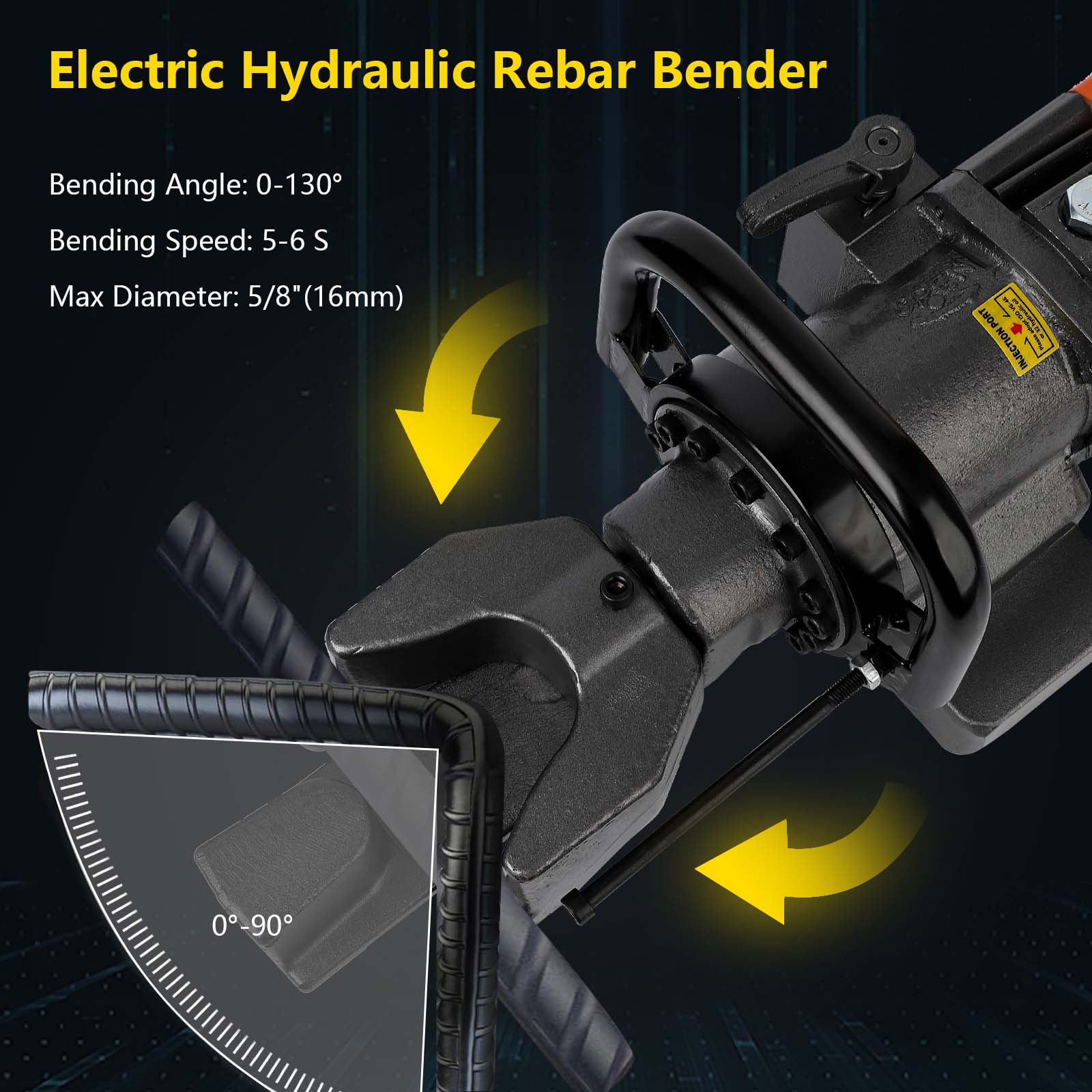 Garvee PHO-11XUHFIH Rebar-Cutters-Benders - View #5