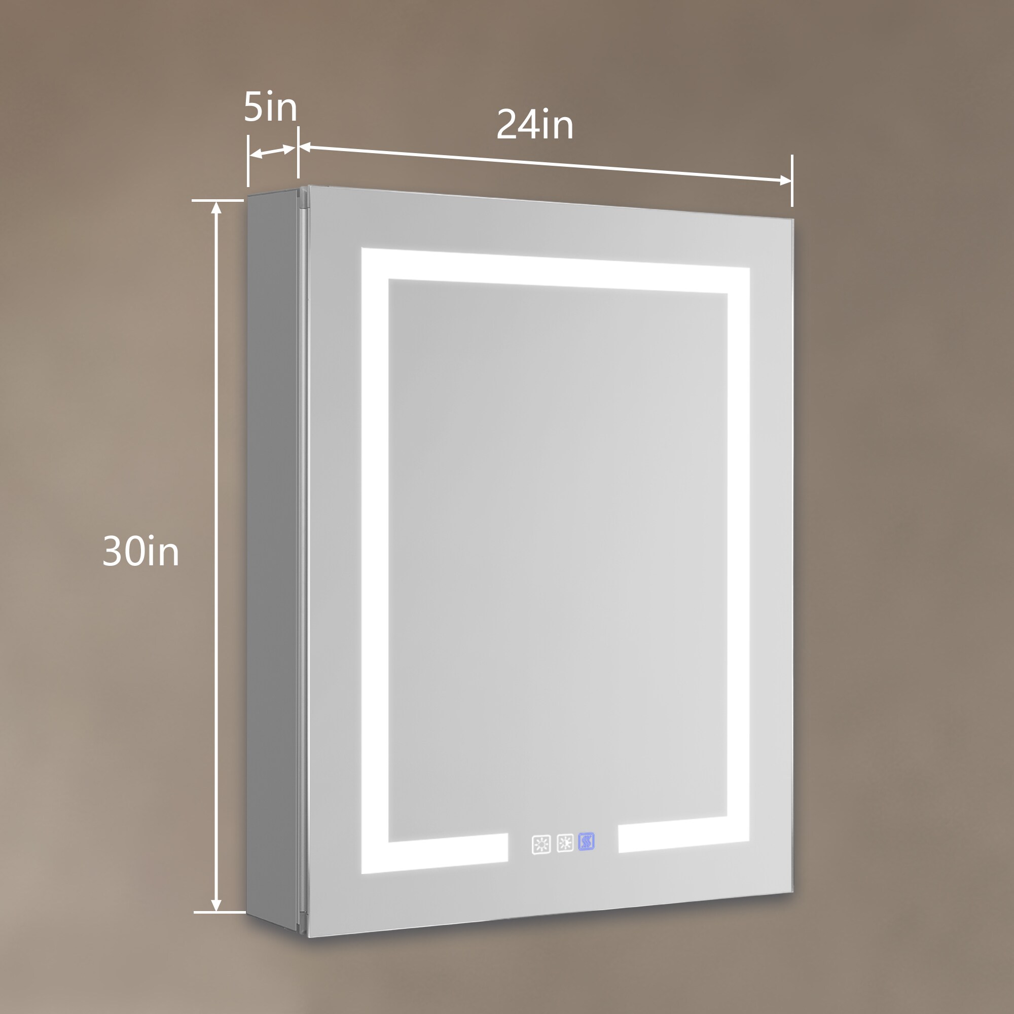AAZJ JDEX-MC2430L3 Bathroom-Medicine-Cabinets - View #10