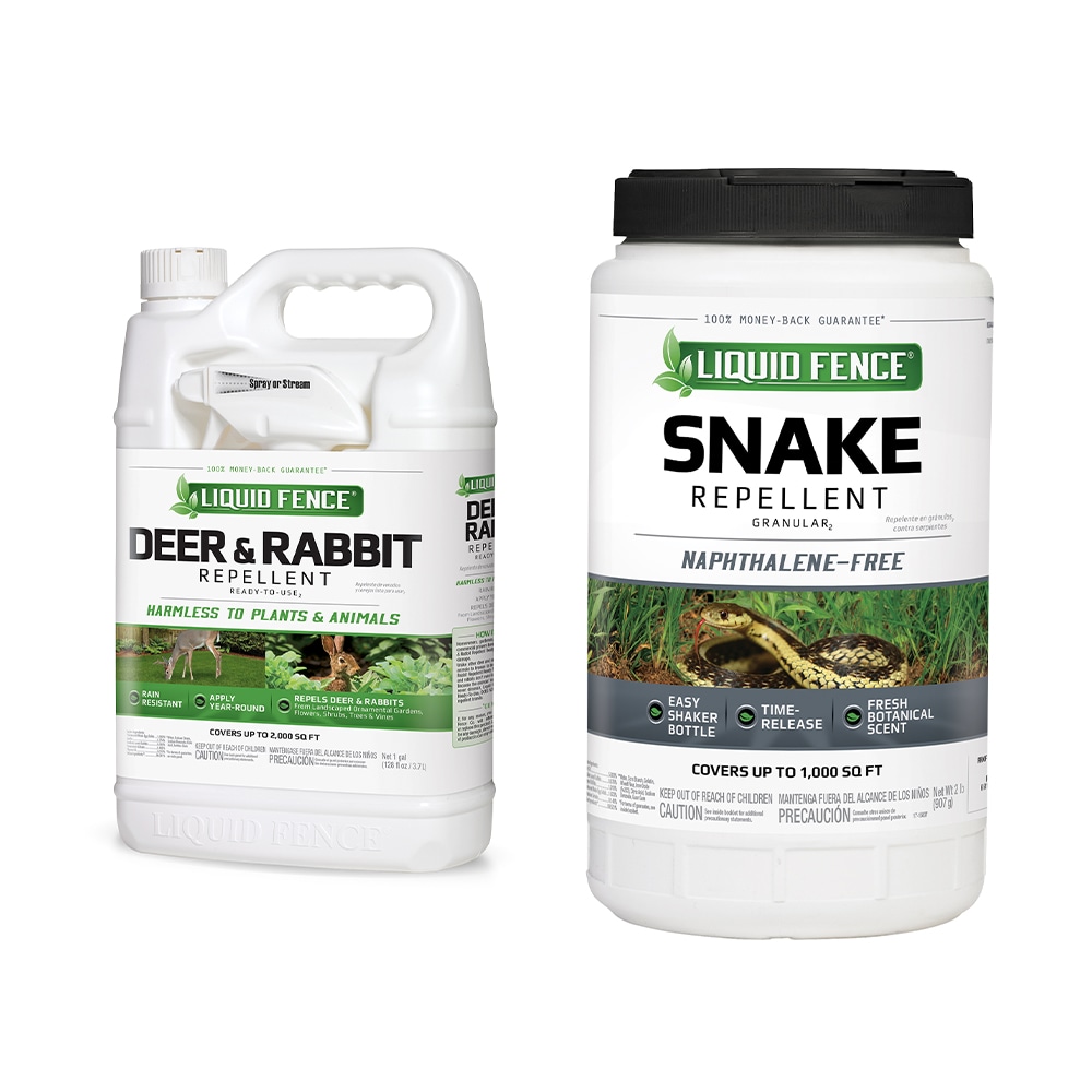 Shop Liquid Fence Deer, Rabbit & Snake Repellant Collection at