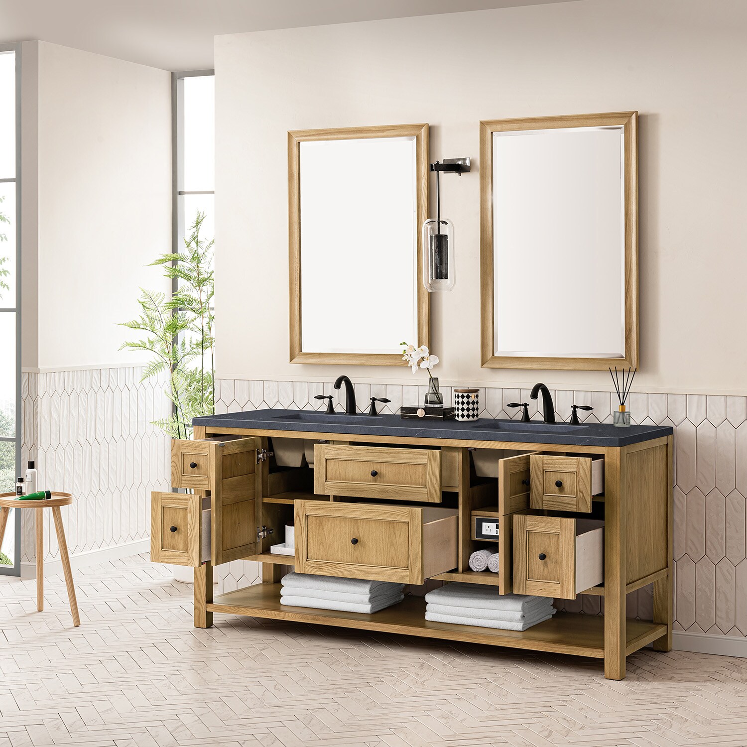 James Martin Vanities 330-V72-LNO-3CSP Bath-Vanity-Combo - View #4