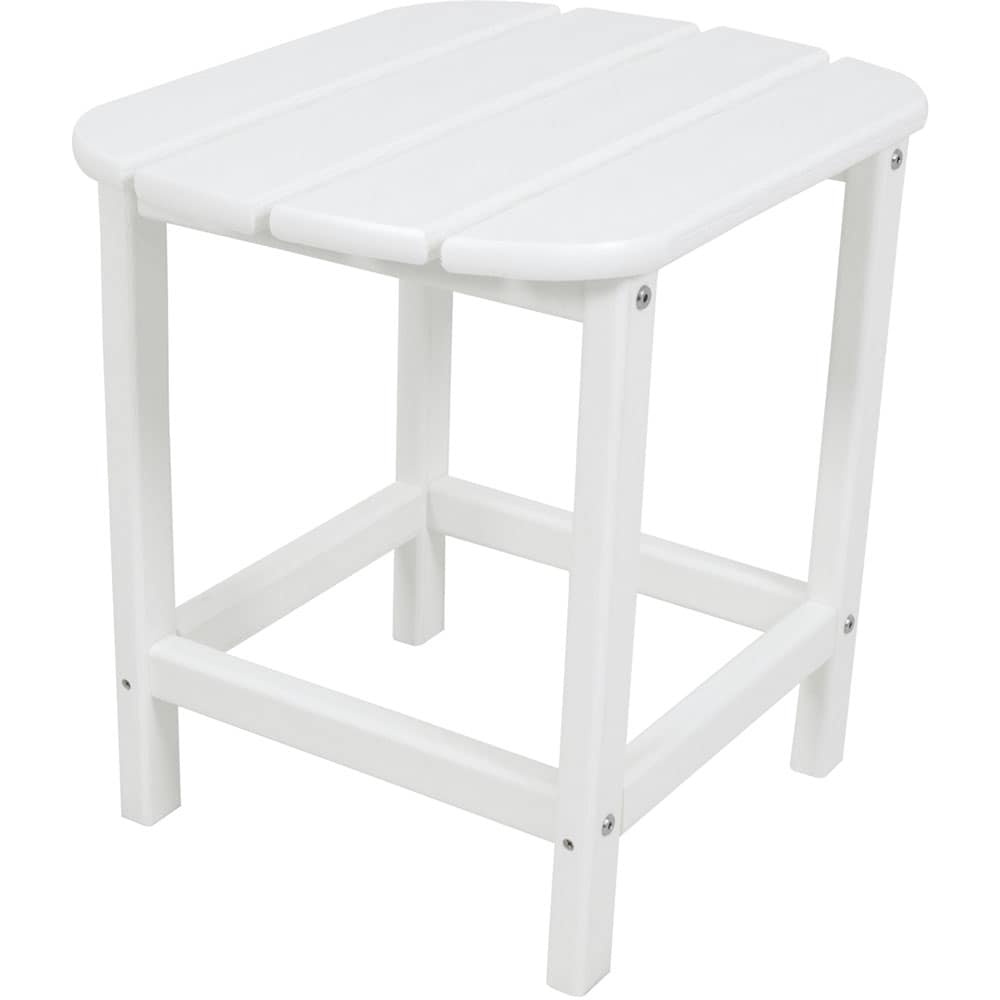 White 3-Piece All-Weather Rocking Adirondack Patio Set
