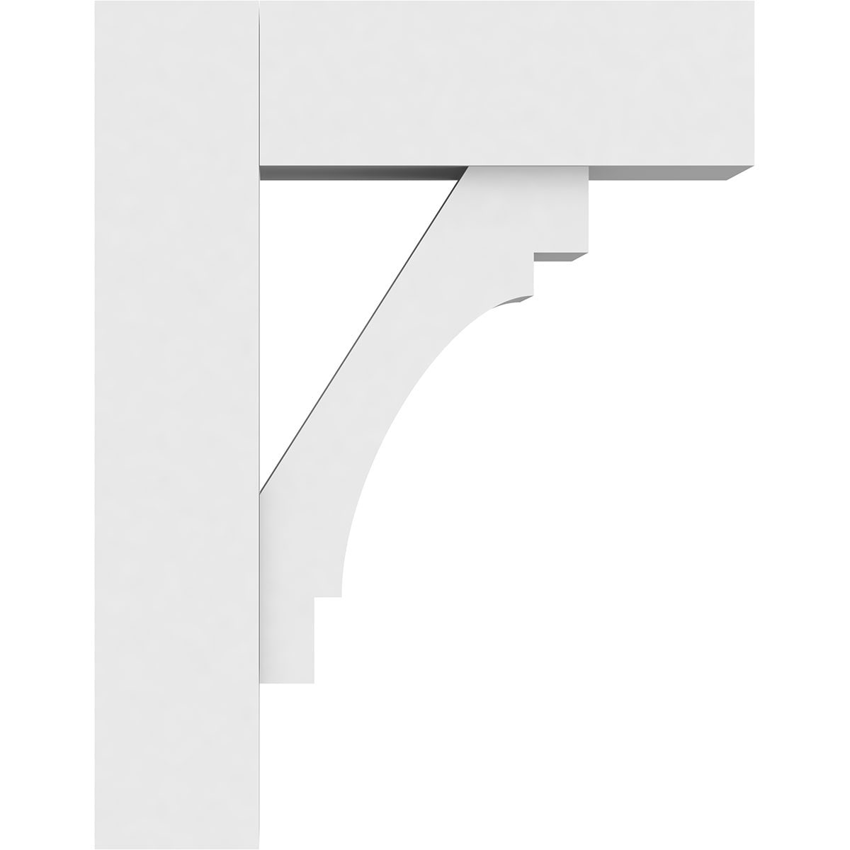 Ekena Millwork BKTP05X14X18MRC05 Exterior-Brackets-Braces - View #3