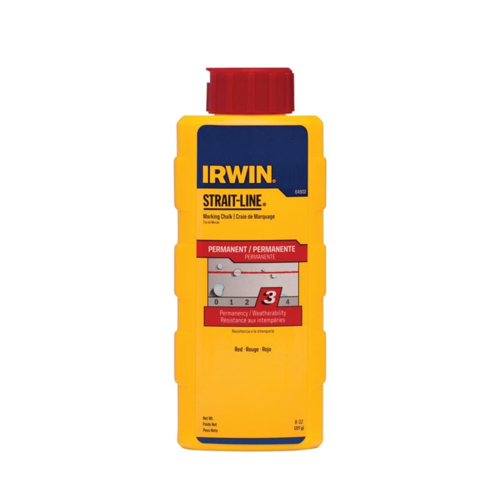  64902 STRAIT-LINE 8-oz Permanent Marking Line Chalk