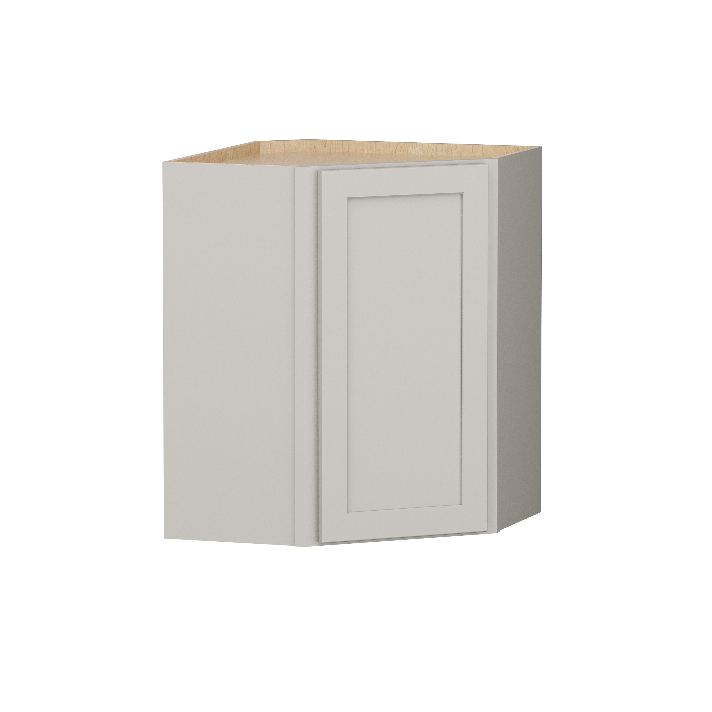 Shenandoah PRO Express SPE 90MYS-9240 Breckenridge 24-in W x 30.125-in H x 12-in D Stone Full Overlay Diagonal Diagonal Corner wall Fully assembled Plywood Cabinet (Recessed Panel Shaker)